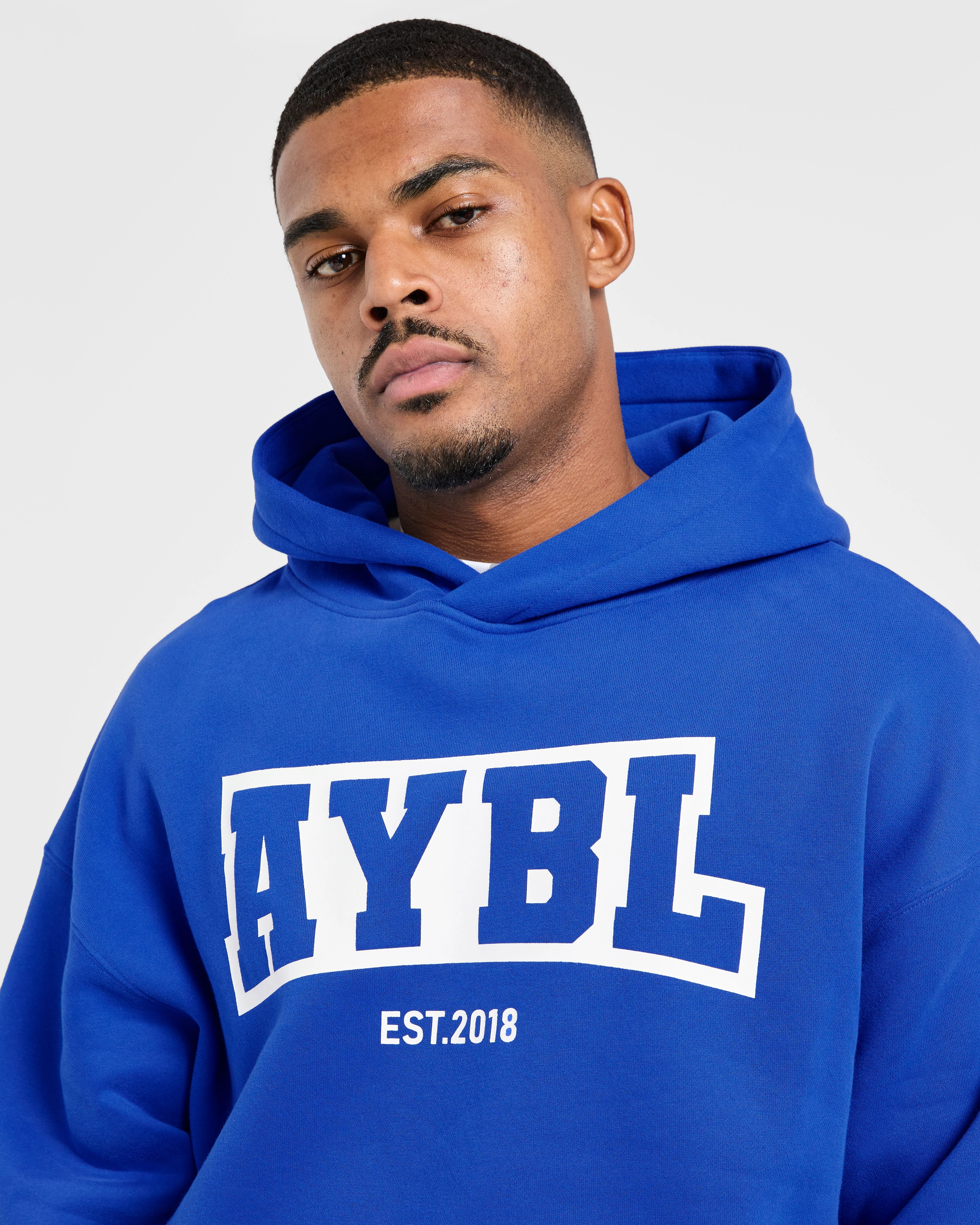 Academy Oversized Hoodie - Cobalt - Image 7