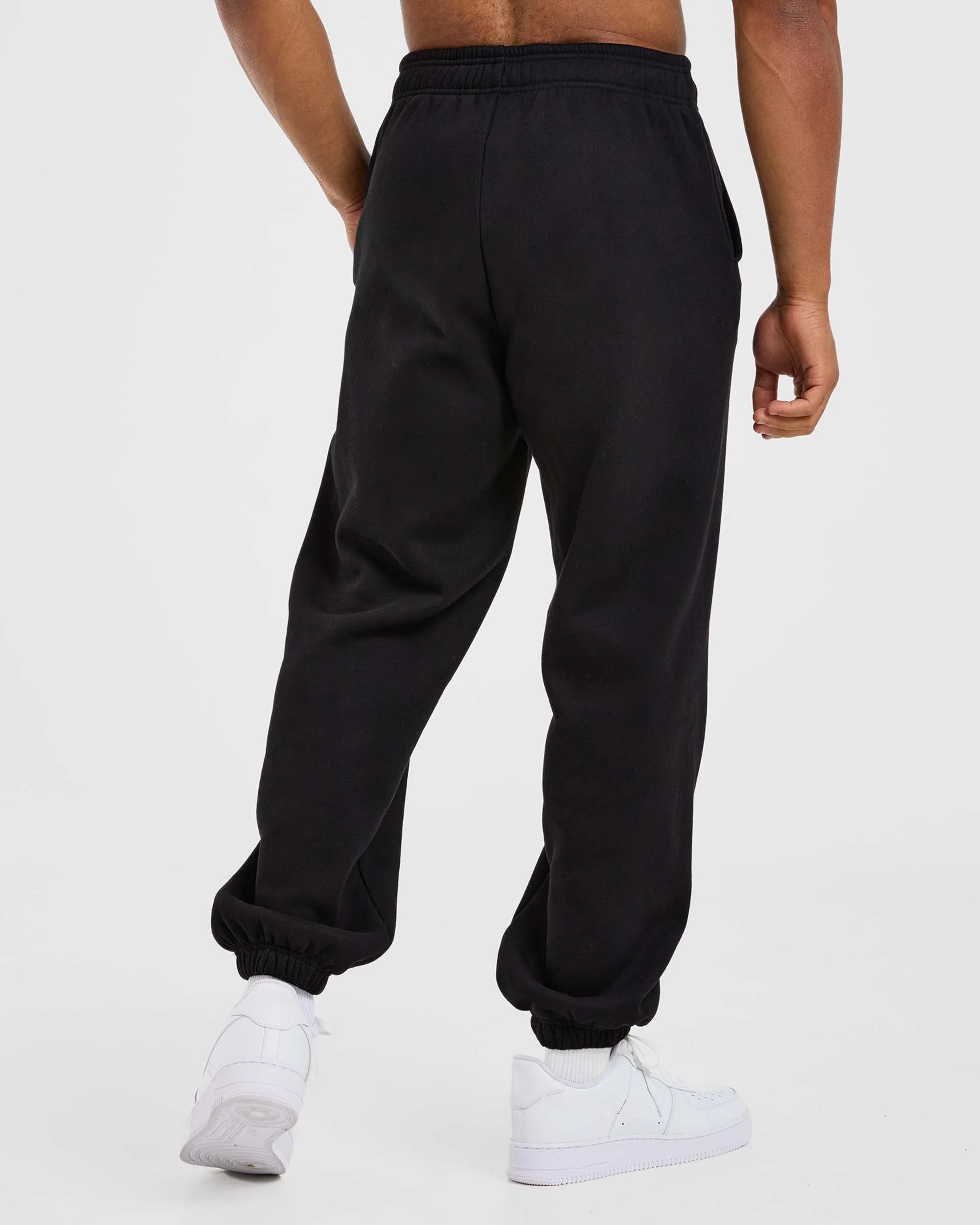 Academy Oversized Joggers - Noir - Image 2