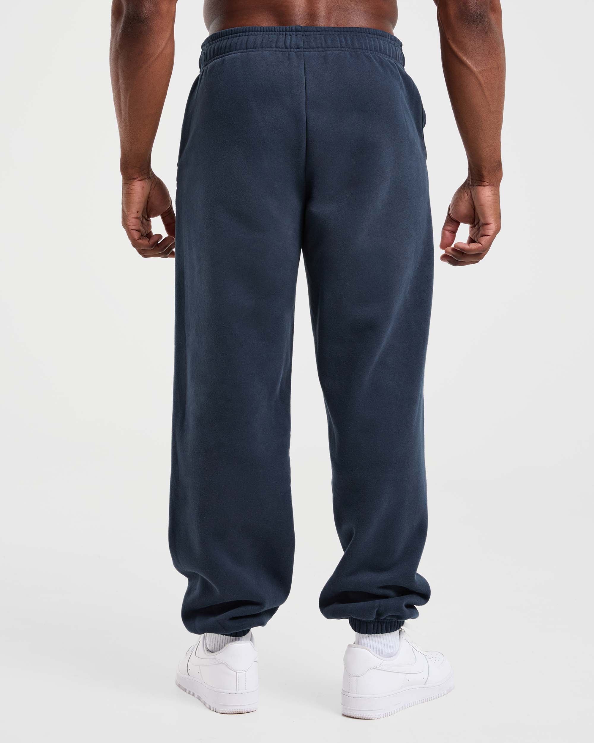 Academy Oversized Joggers - Navy - Image 2