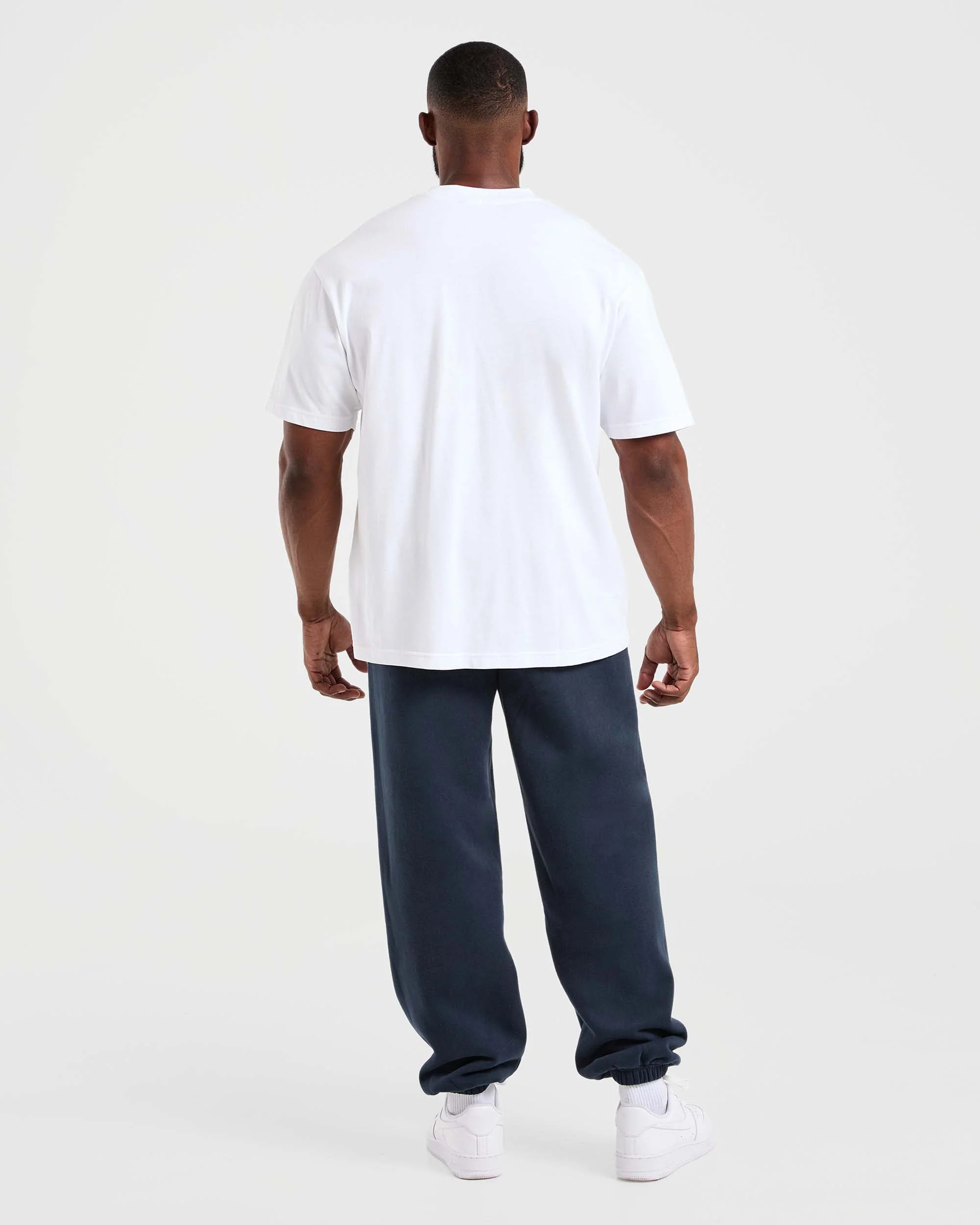 Academy Oversized Joggers - Navy - Image 4