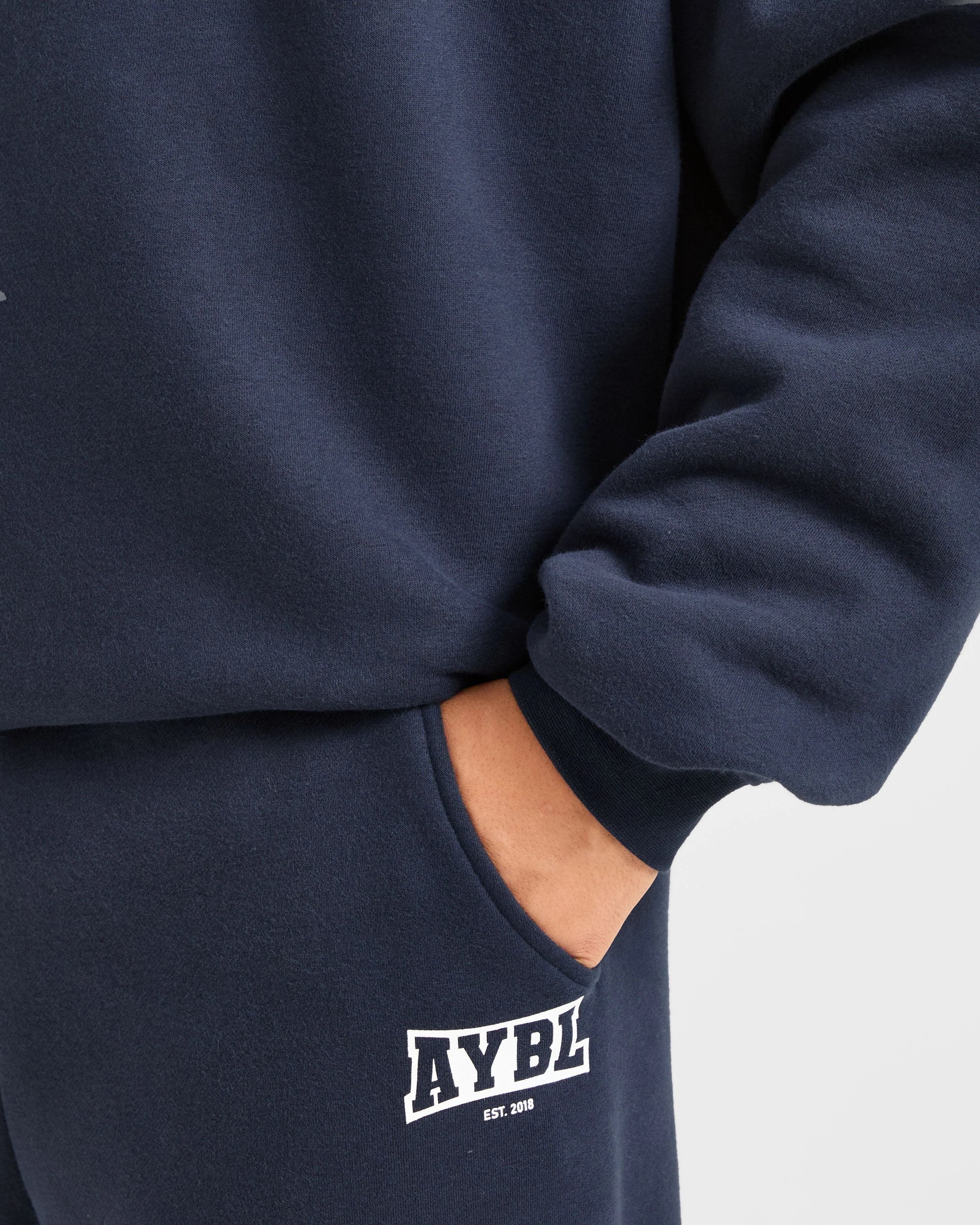 Academy Oversized Sweater - Navy - Image 6