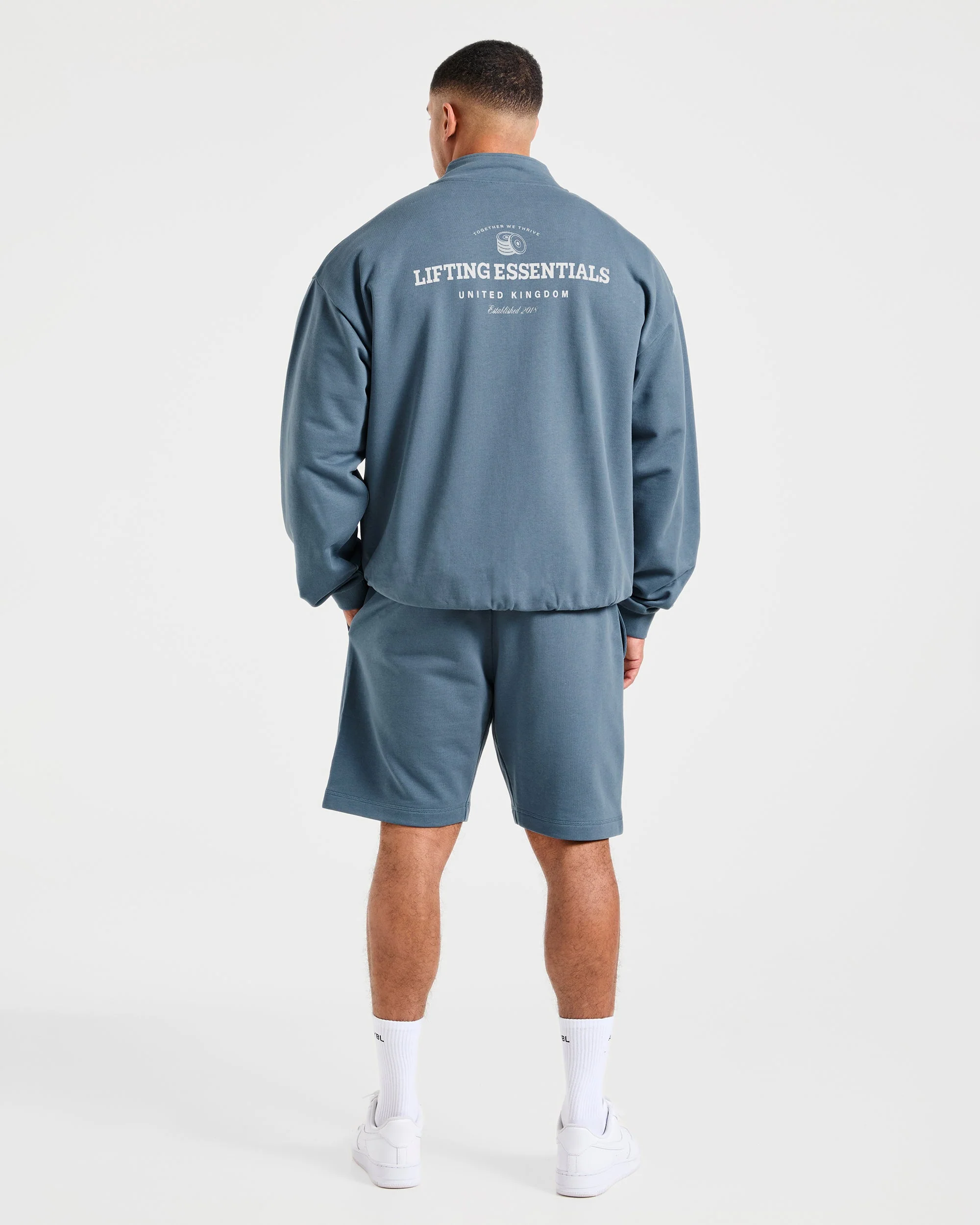 Apex Lifting Essentials Shorts - Titanium Bleu - Image 4