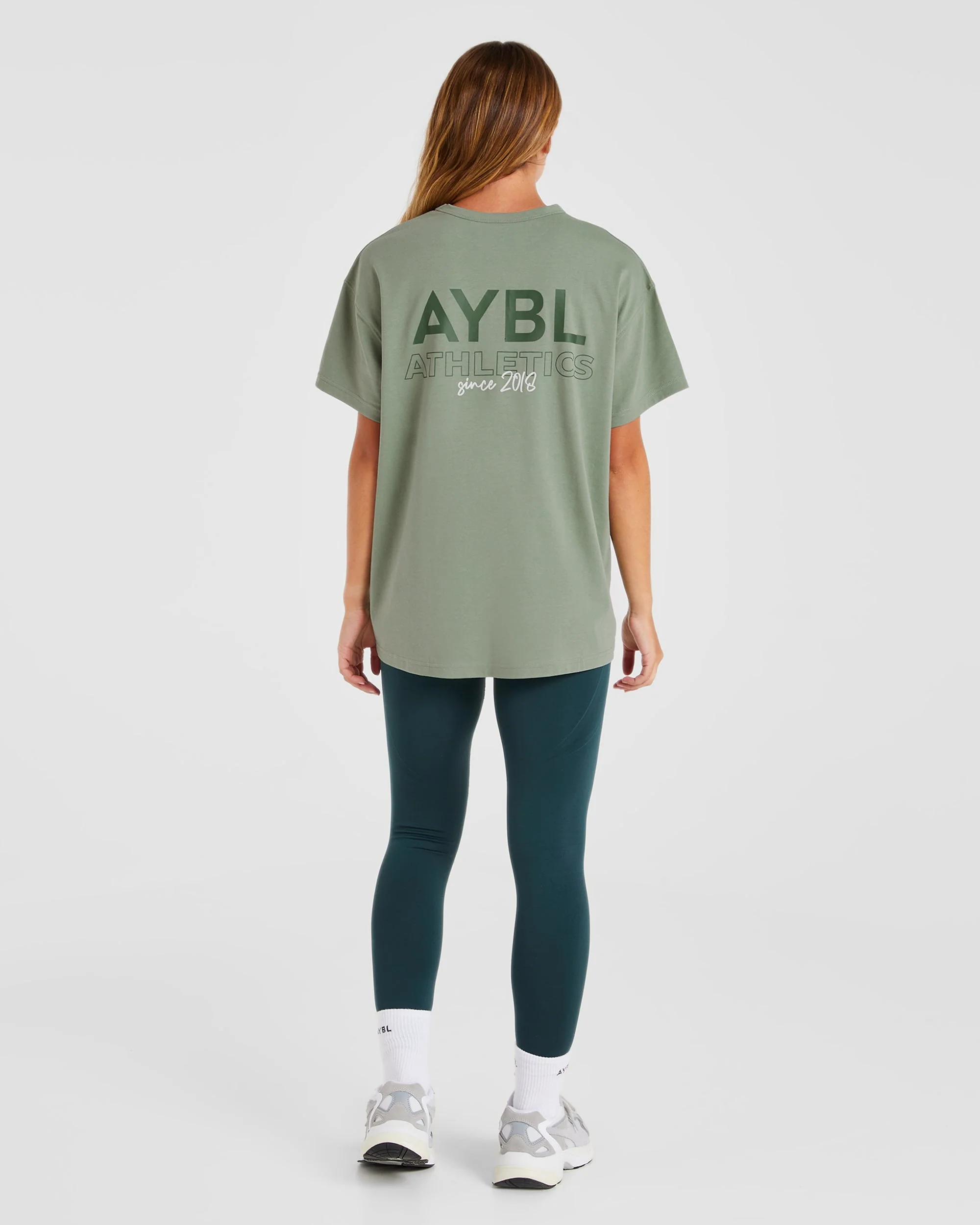 AYBL Athletics Oversized T Shirt - Vert - Image 3