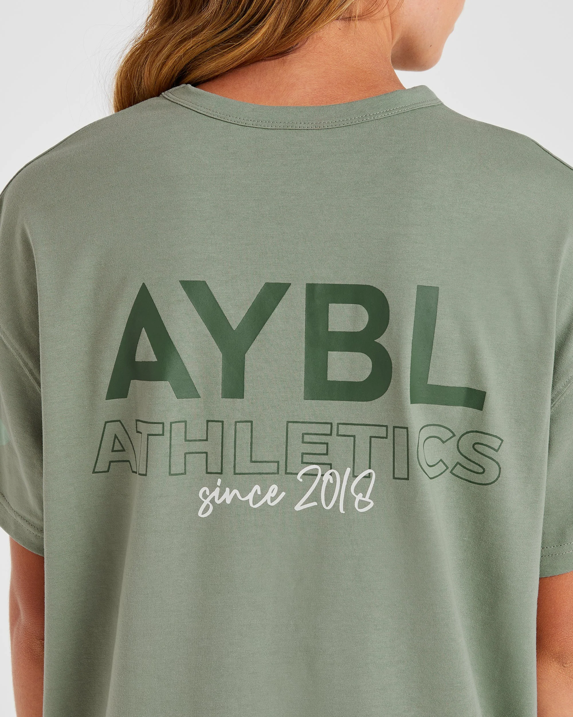 AYBL Athletics Oversized T Shirt - Vert - Image 5
