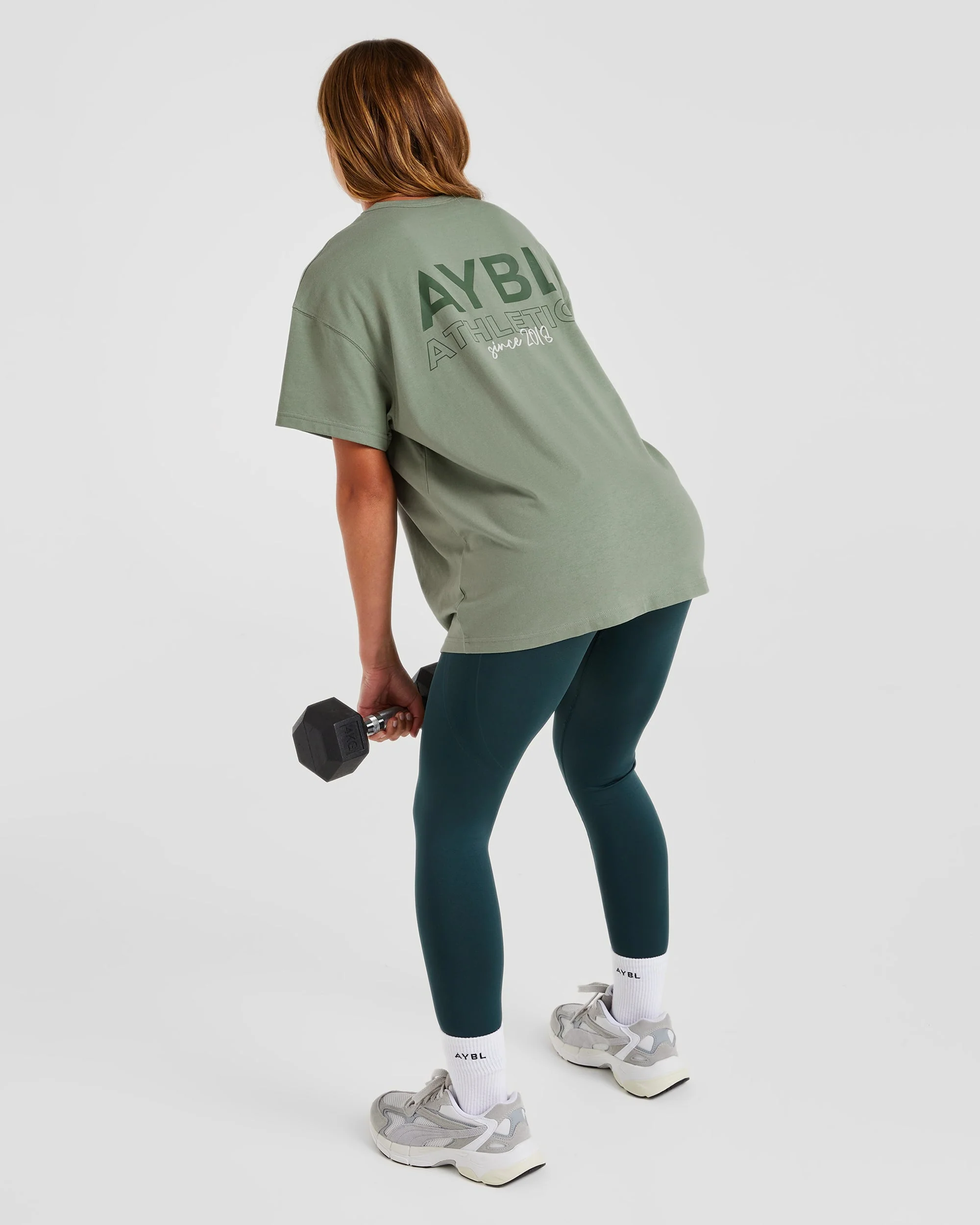 AYBL Athletics Oversized T Shirt - Vert - Image 8