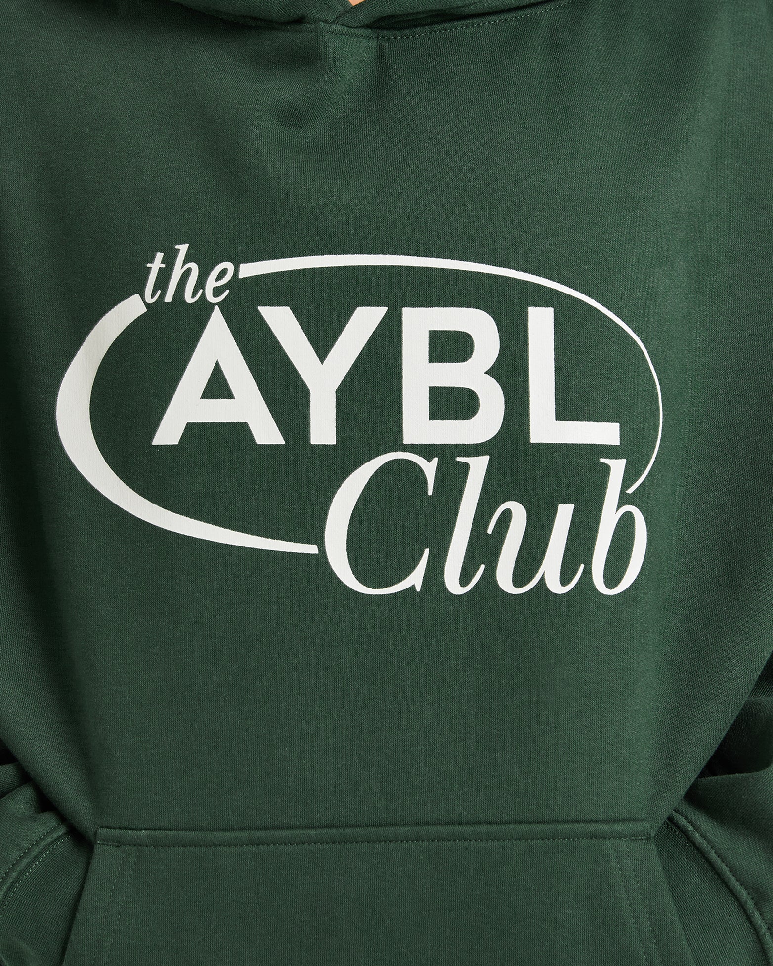 AYBL Club Oversized Hoodie - Vert/Sand - Image 5