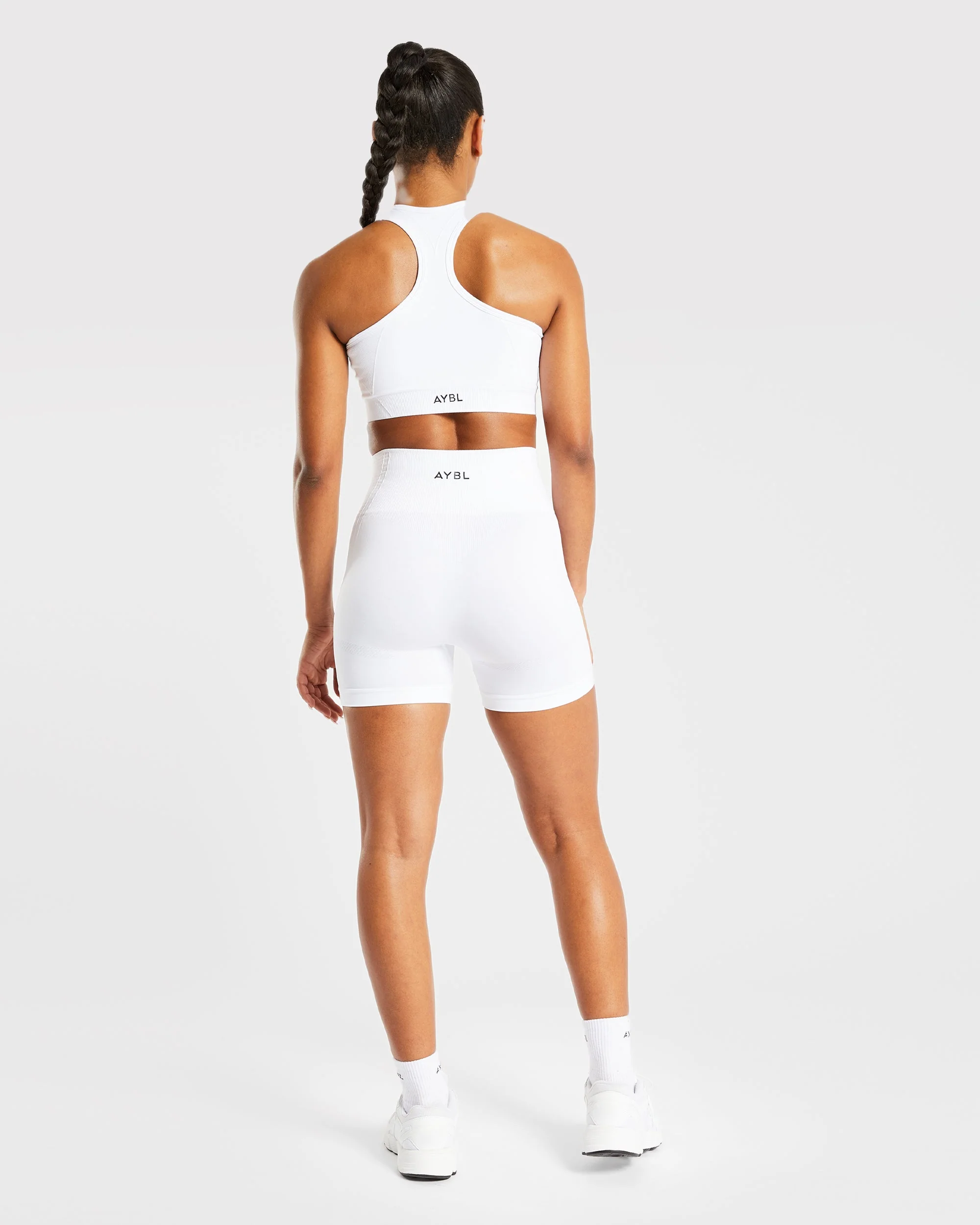 Balance V2 Seamless Sports Bra - Blanc - Image 4