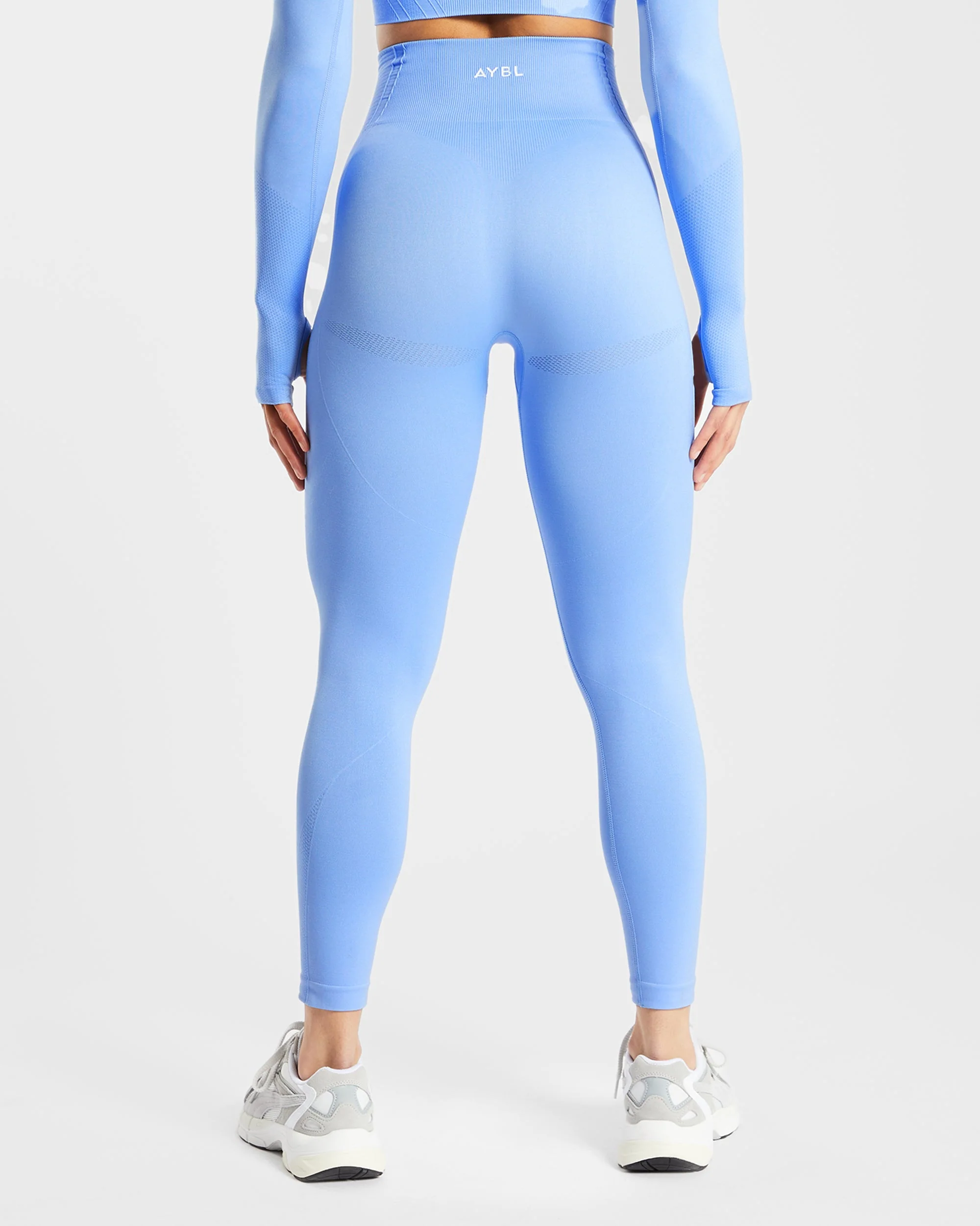 Balance V2 Seamless Leggings - Chambray Bleu - Image 2