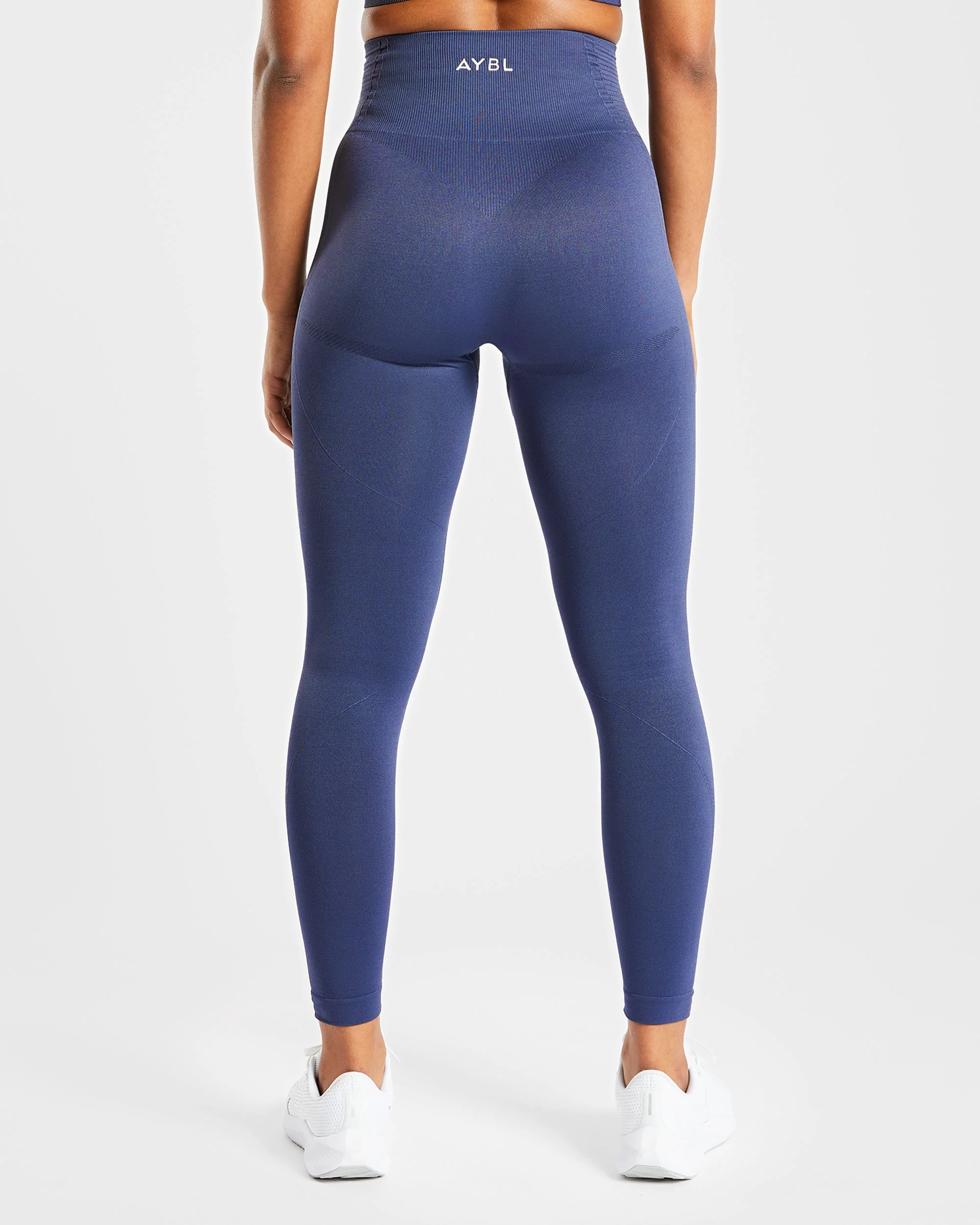 Balance V2 Seamless Leggings - Navy Bleu - Image 2