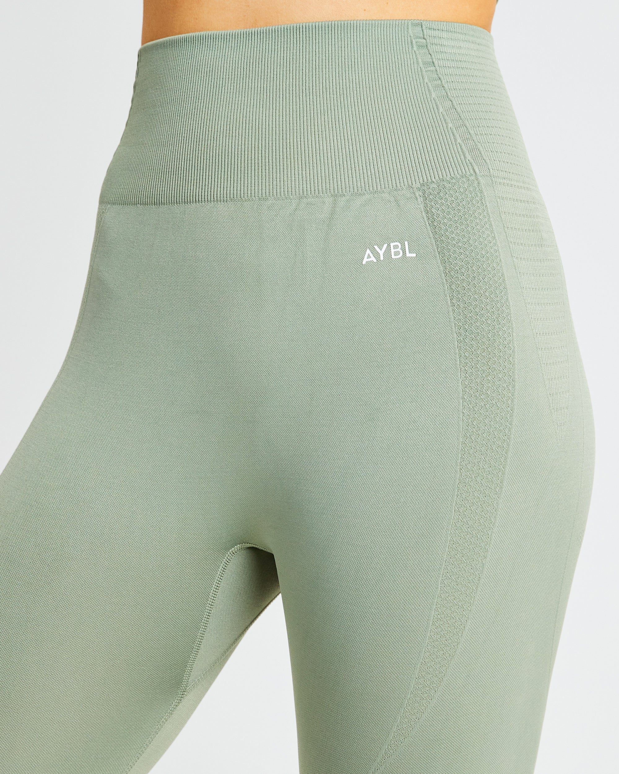Balance V2 Seamless Leggings - Olive Vert - Image 5