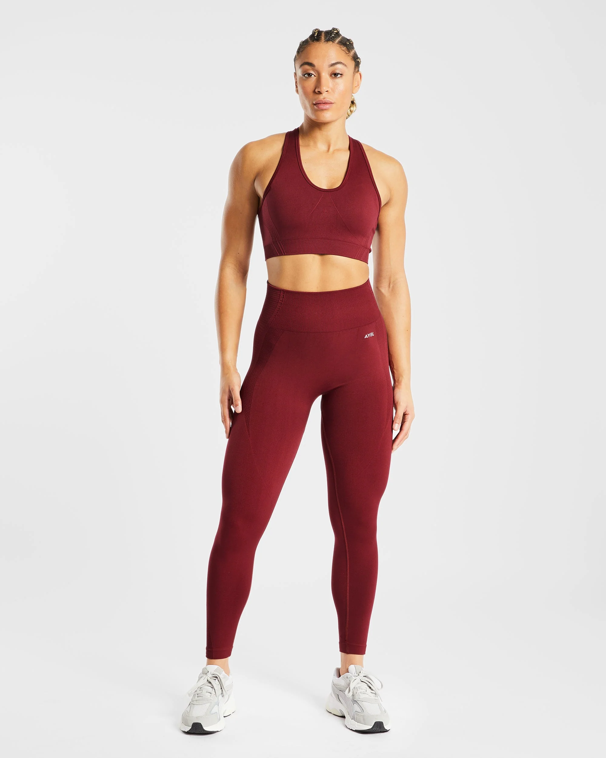 Balance V2 Seamless Leggings - Rumba Rouge - Image 3