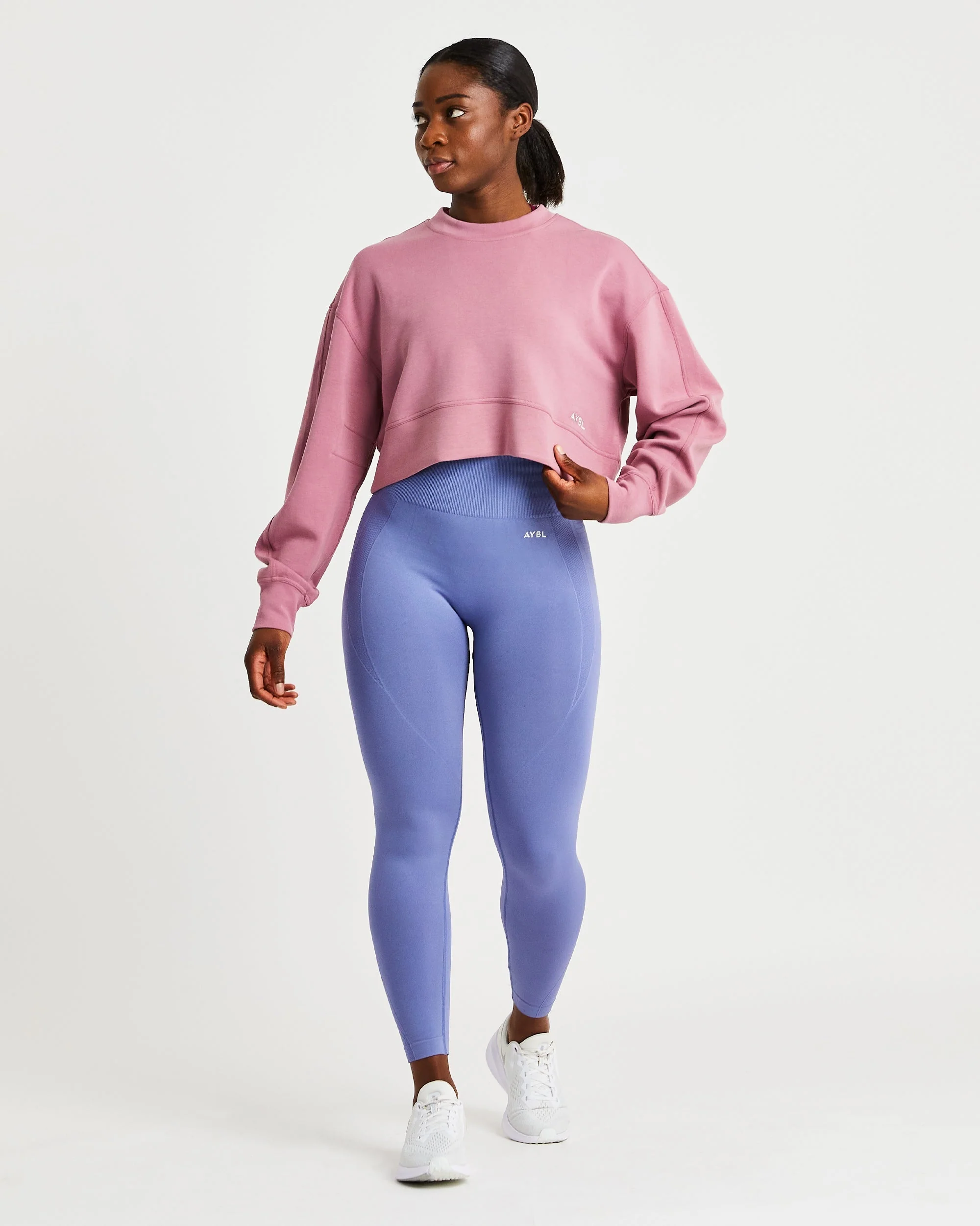 Balance V2 Seamless Leggings - Steel Bleu - Image 5