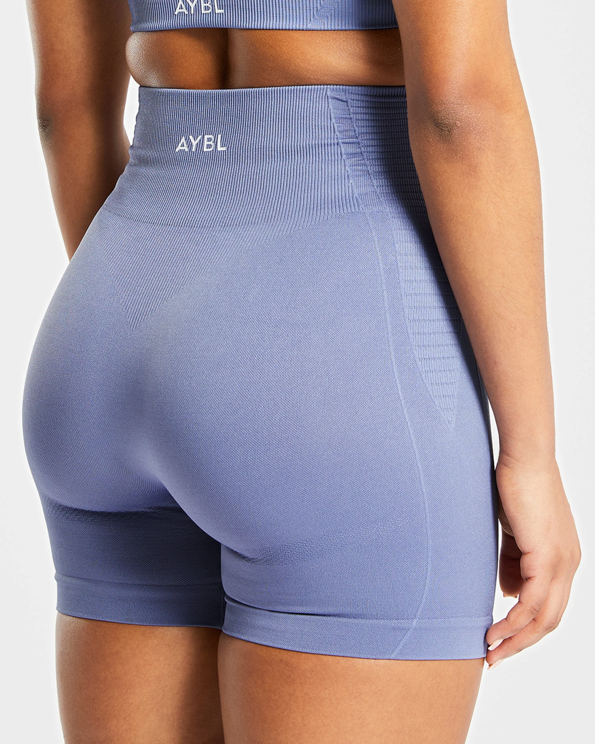 Balance V2 Seamless Shorts - Steel Bleu - Image 6