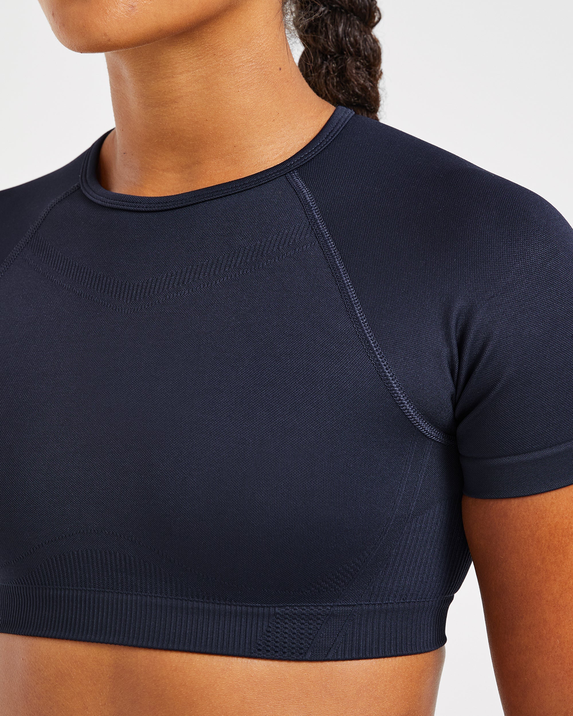Balance V3 Seamless Crop Top - Navy - Image 5