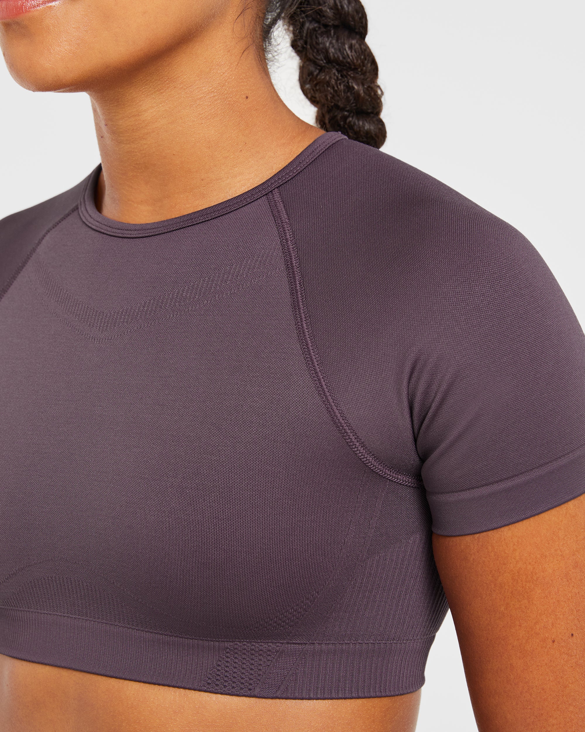 Balance V3 Seamless Crop Top - Violet - Image 5