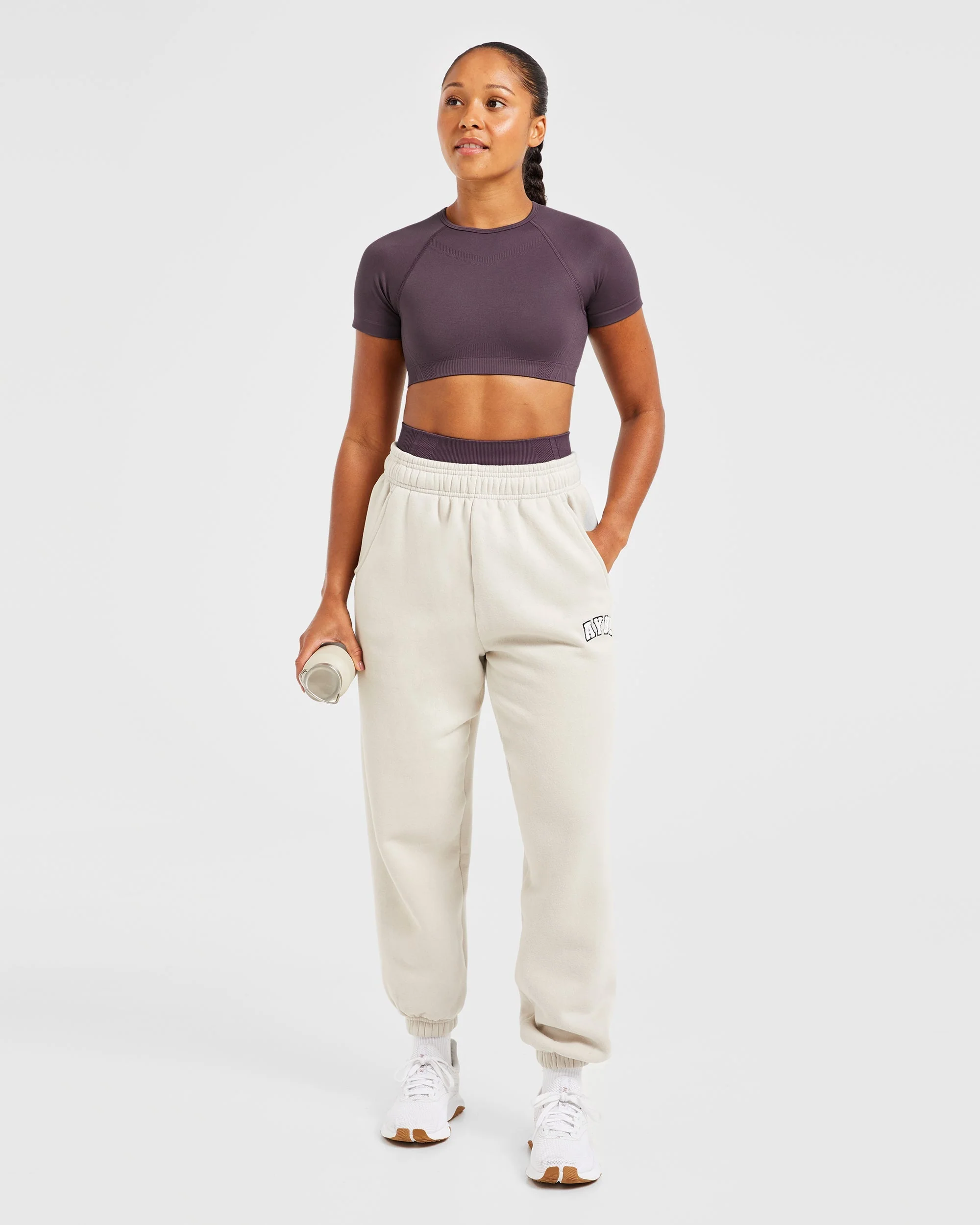 Balance V3 Seamless Crop Top - Violet - Image 8