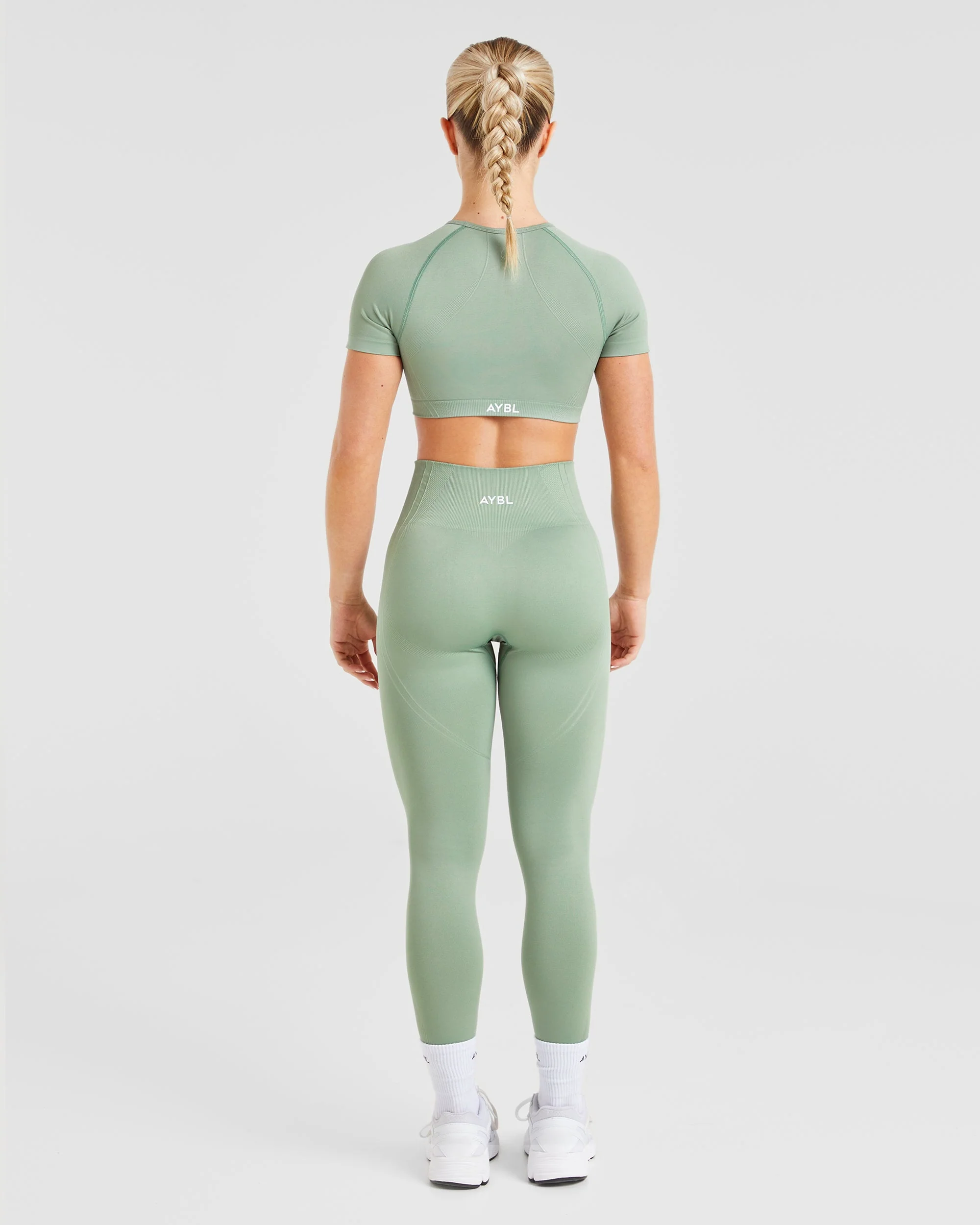 Balance V3 Seamless Leggings - Grove Vert - Image 4