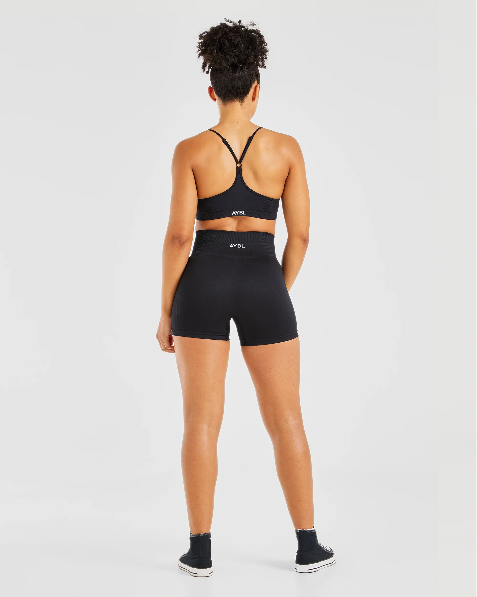 Balance V3 Seamless Strappy Sports Bra - Noir - Image 4