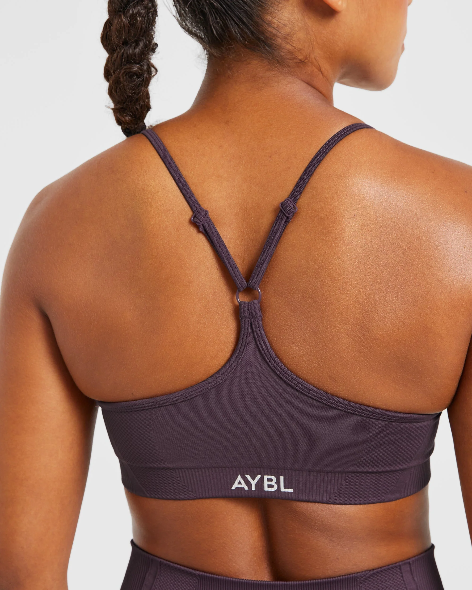 Balance V3 Seamless Strappy Sports Bra - Violet - Image 6
