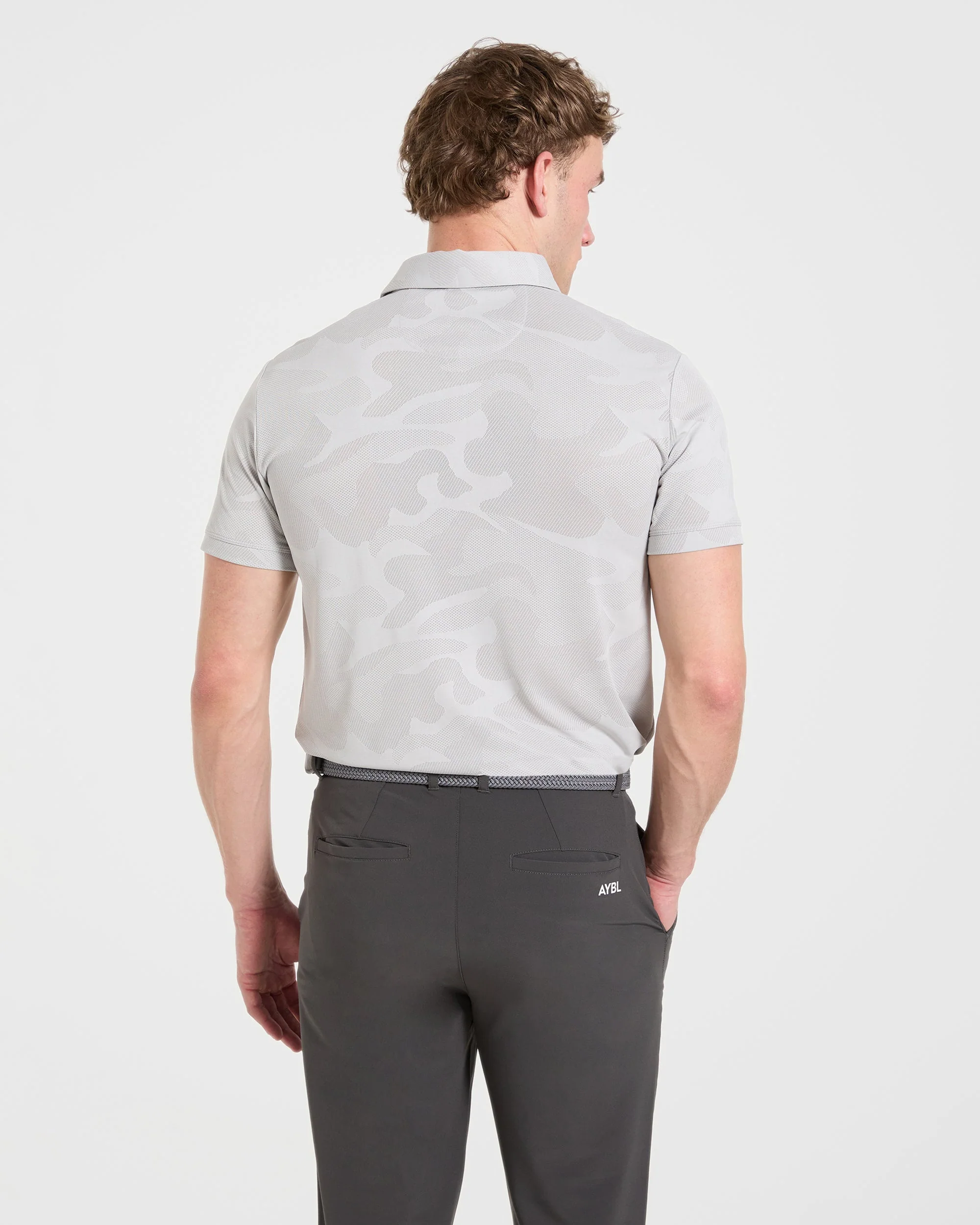Camo Polo - Ice Grey - Image 2