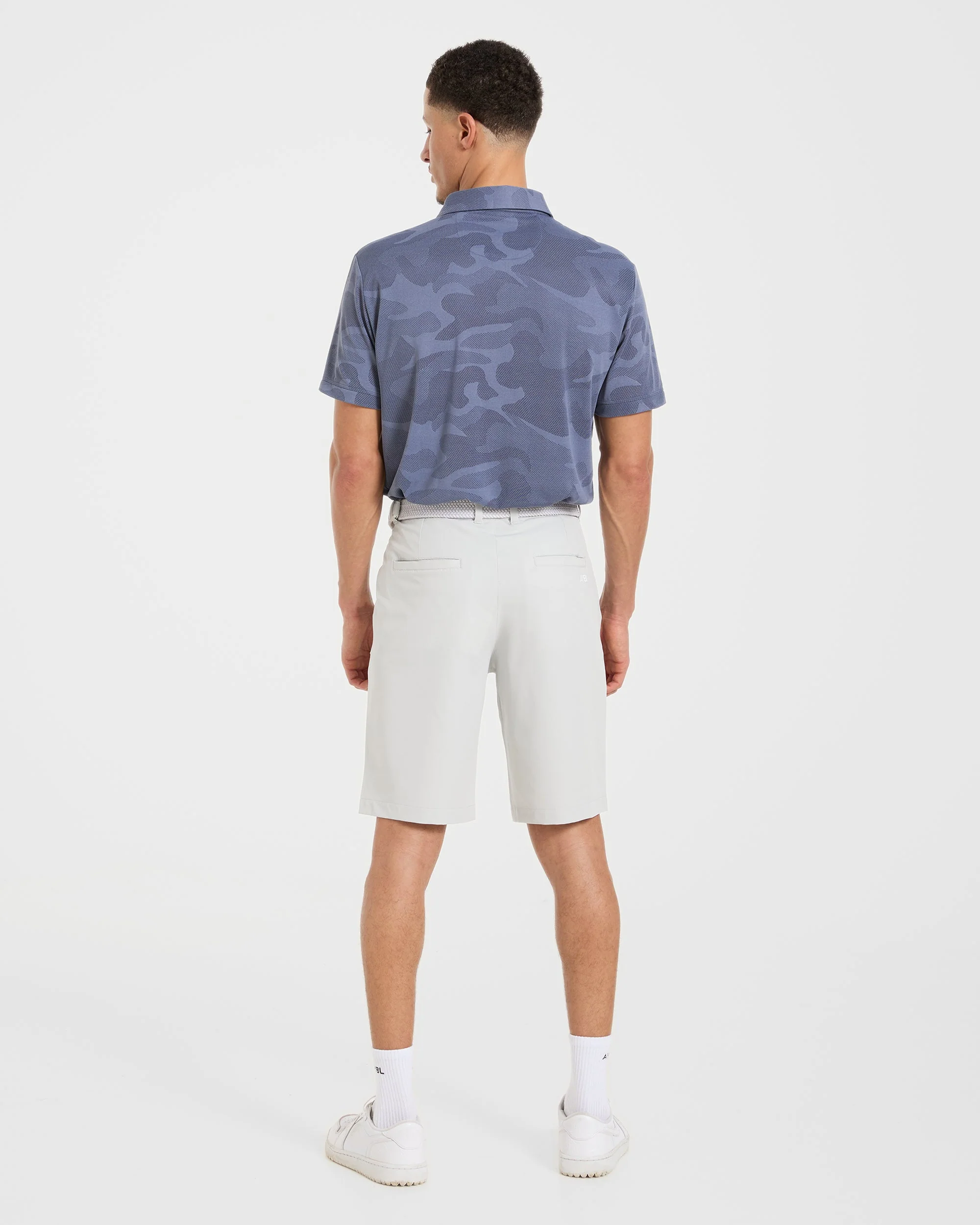 Camo Polo - Slate Blue - Image 4