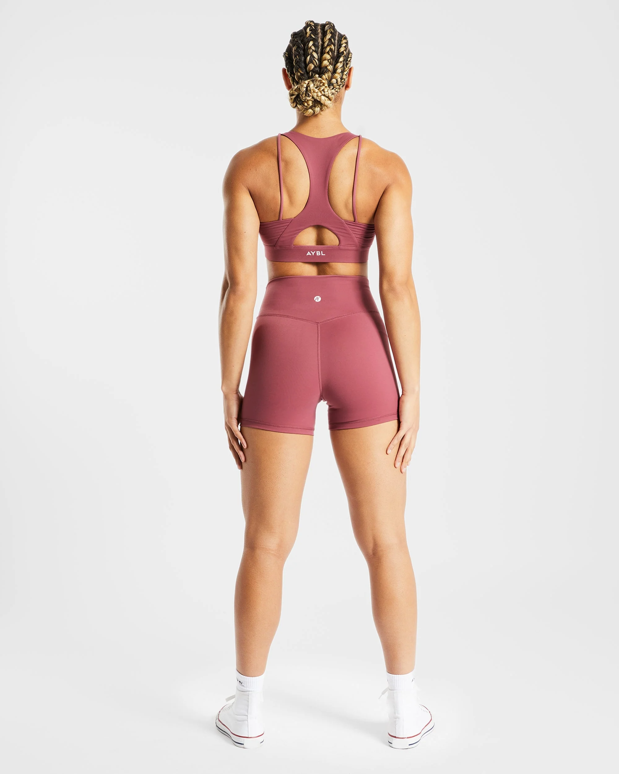 Core Sports Bra - Brick Rouge - Image 4
