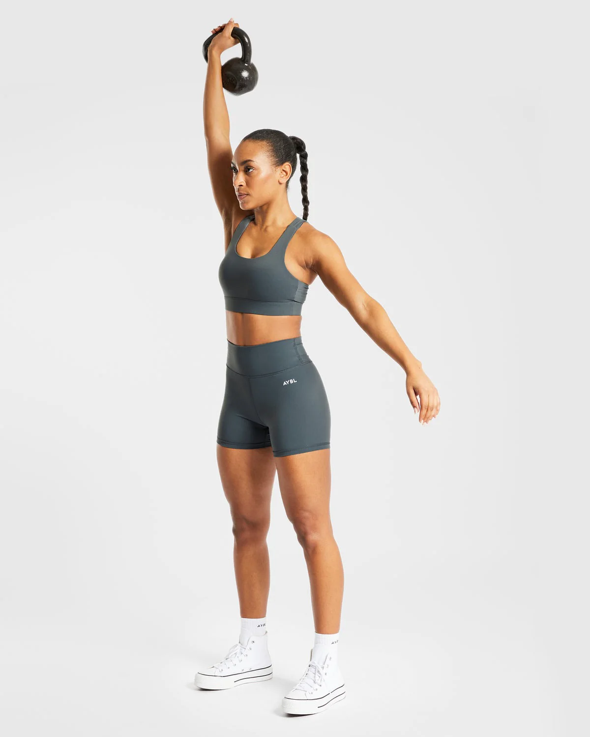 Core Shorts - Asphalt Gris - Image 7