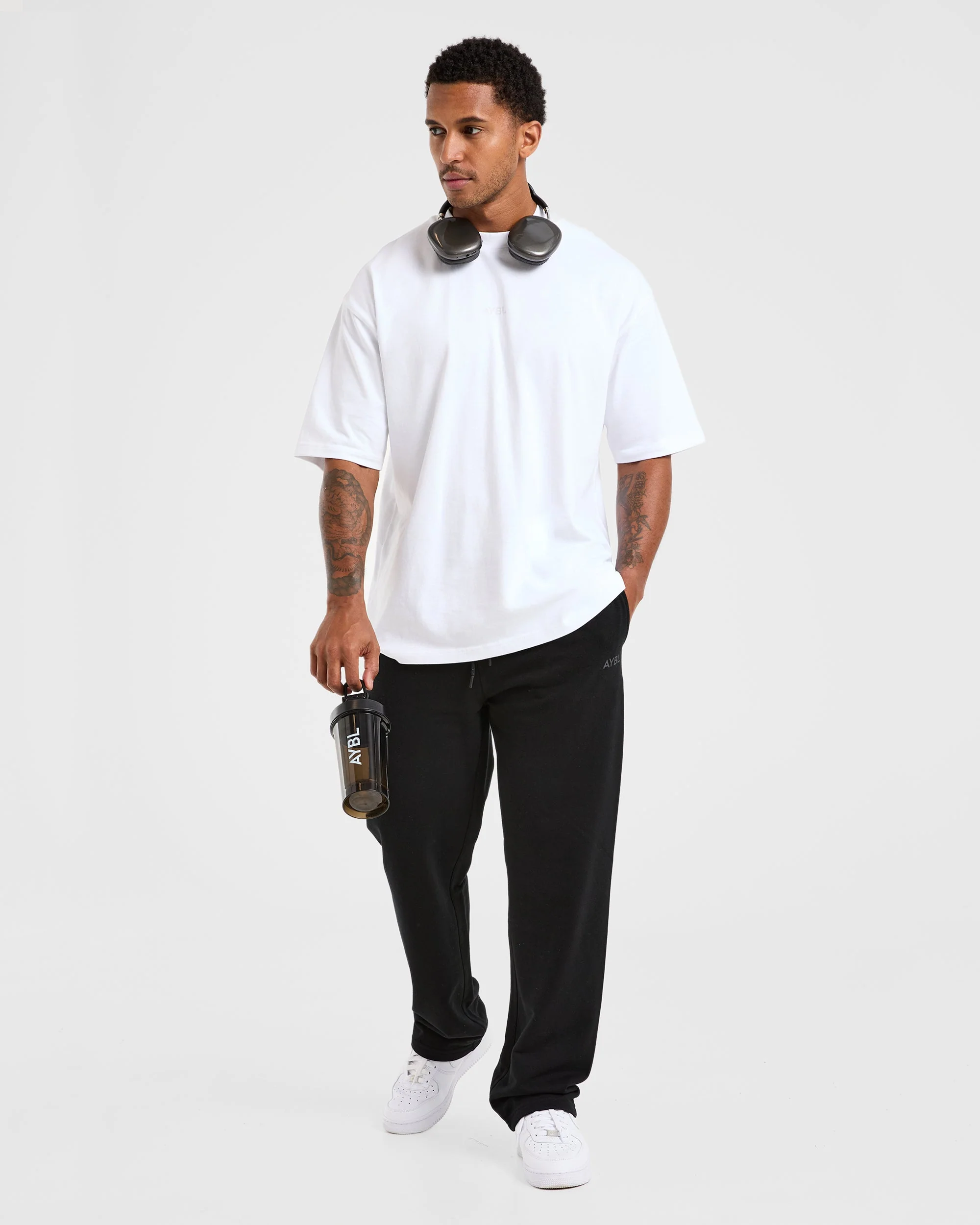 Craft Oversized Straight Leg Joggers - Noir - Image 7