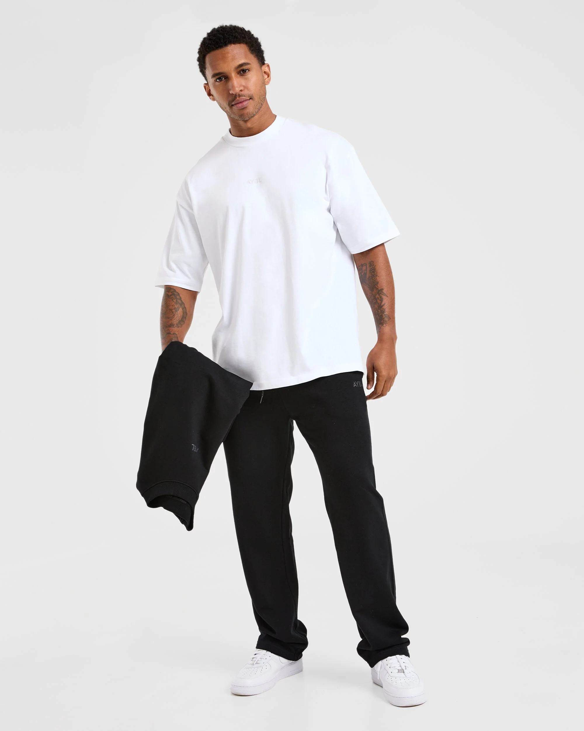 Craft Oversized Straight Leg Joggers - Noir - Image 8