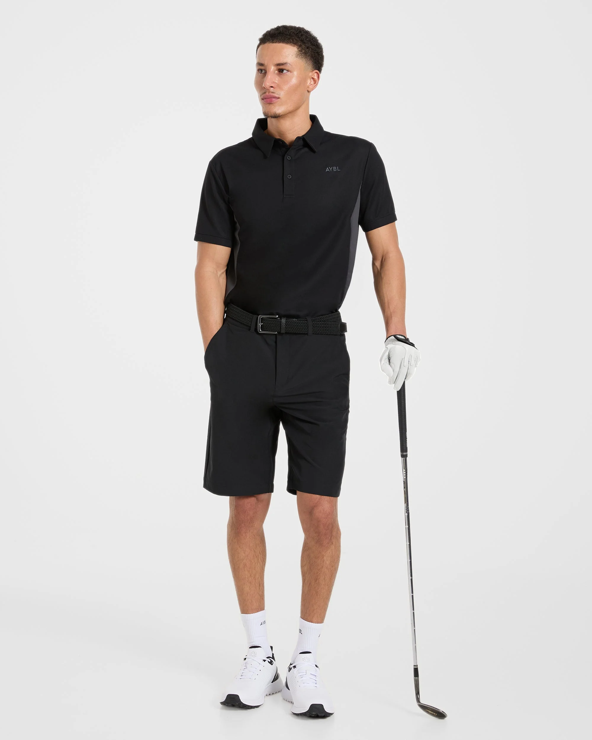 Edge Polo - Black/Charcoal - Image 7