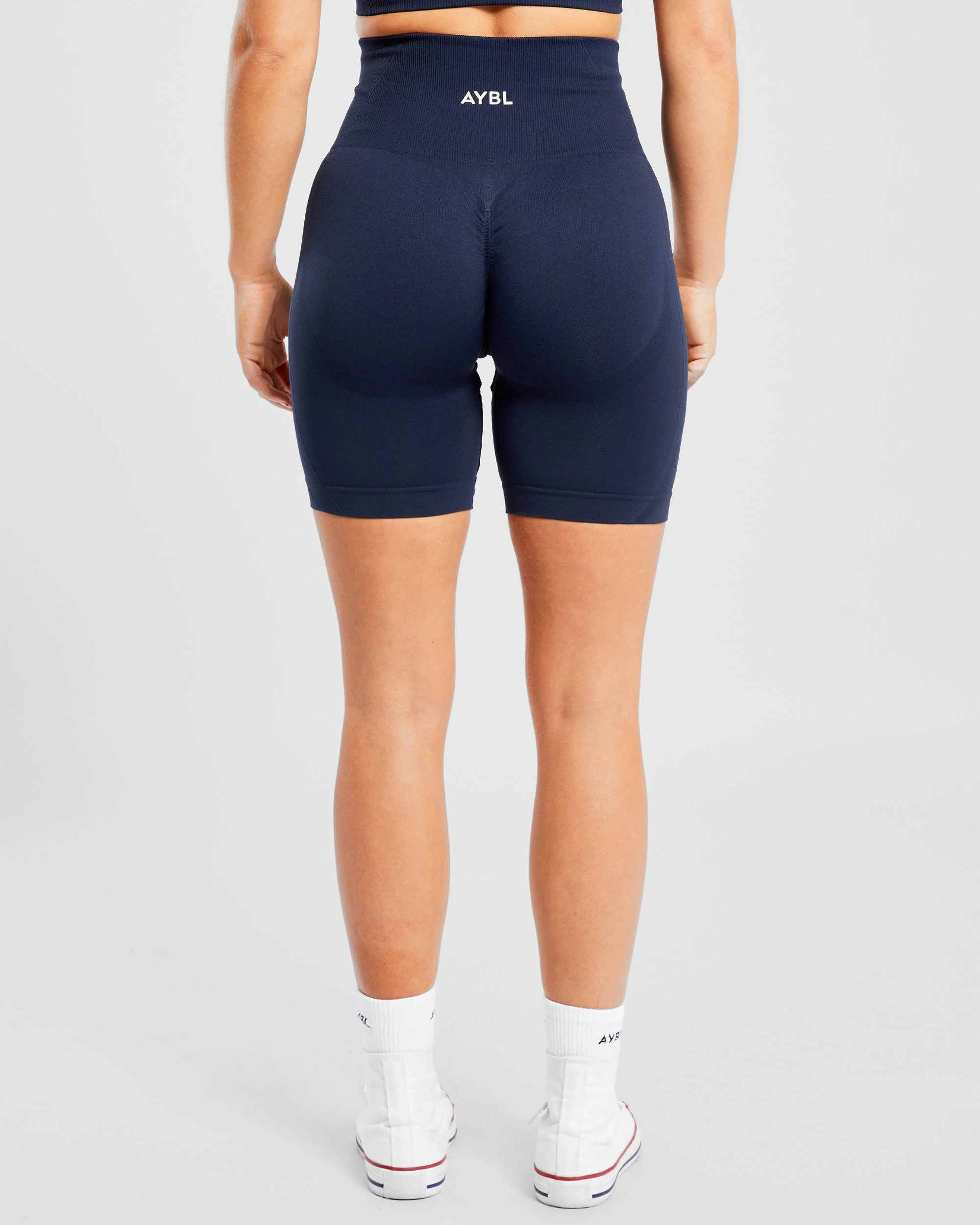 Empower Seamless Cycling Shorts - Navy - Image 2