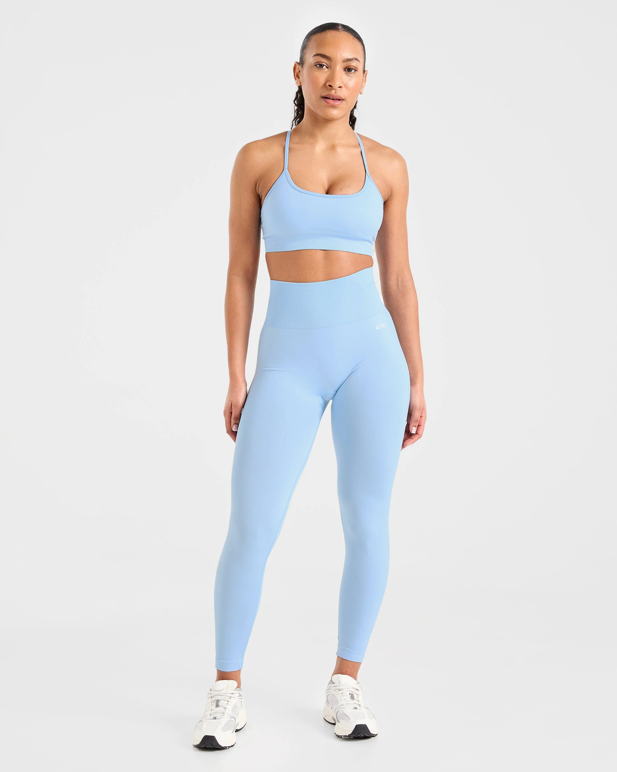 Empower Seamless Leggings - Sky Bleu - Image 3