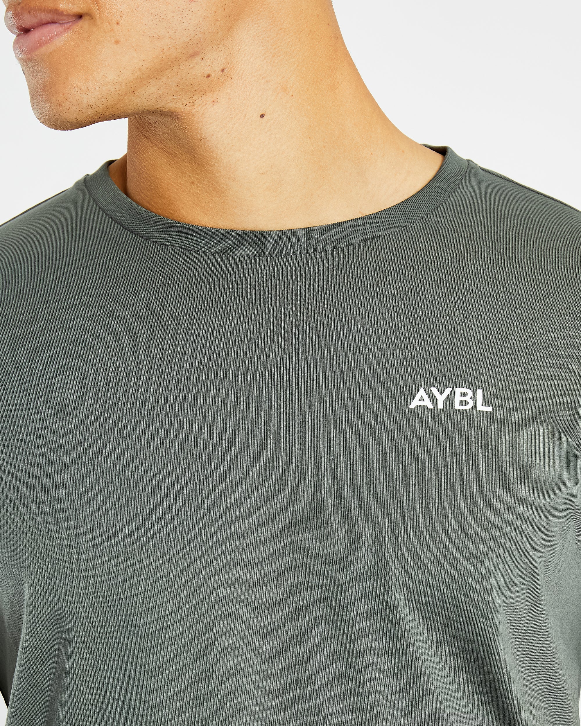 Essential T Shirt - Muted Vert - Image 5