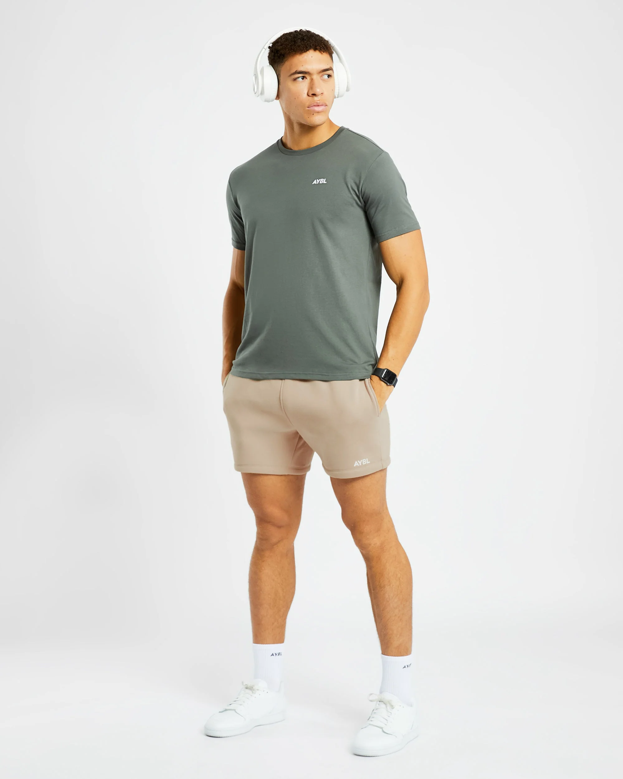 Essential T Shirt - Muted Vert - Image 6