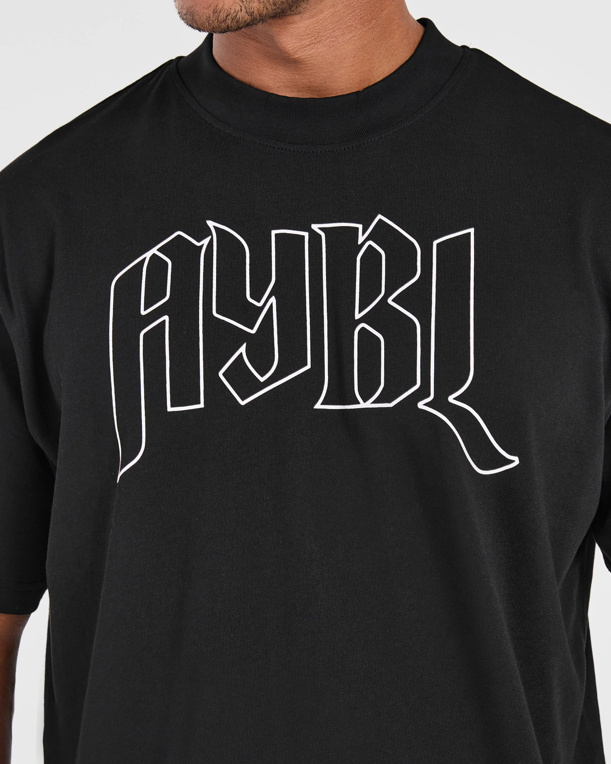 Gothic Oversized T Shirt - Noir - Image 5