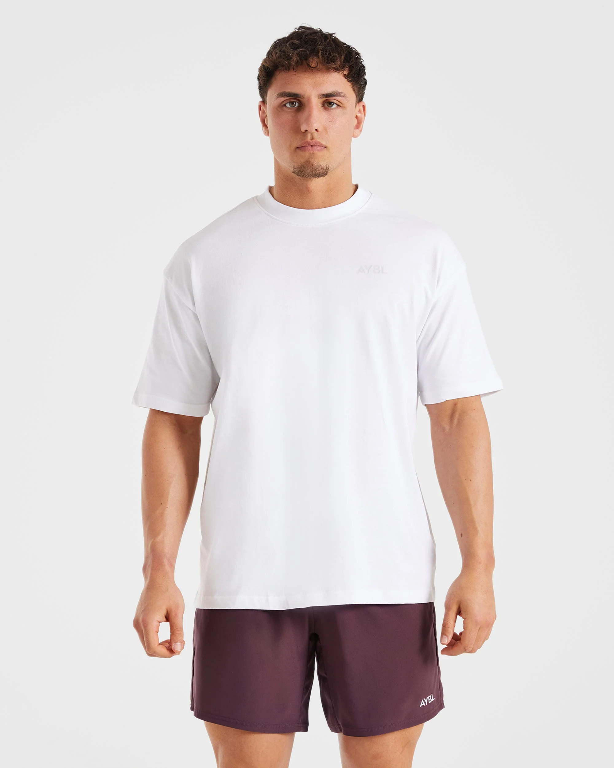 Essential Oversized T Shirt - Blanc - Image 2
