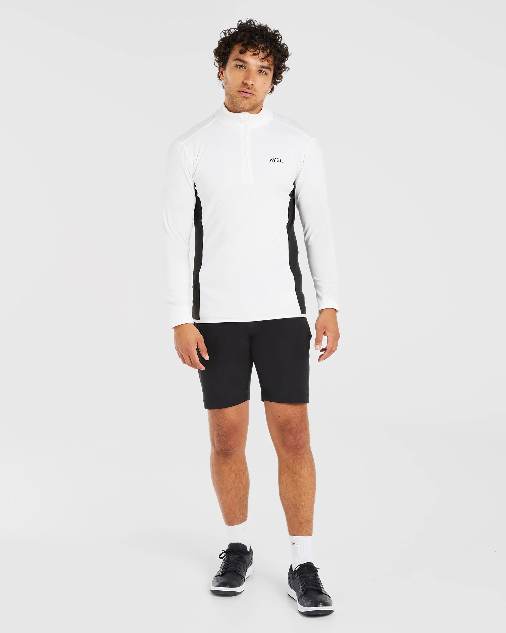 Performance 1/4 Zip Pullover - Blanc - Image 3