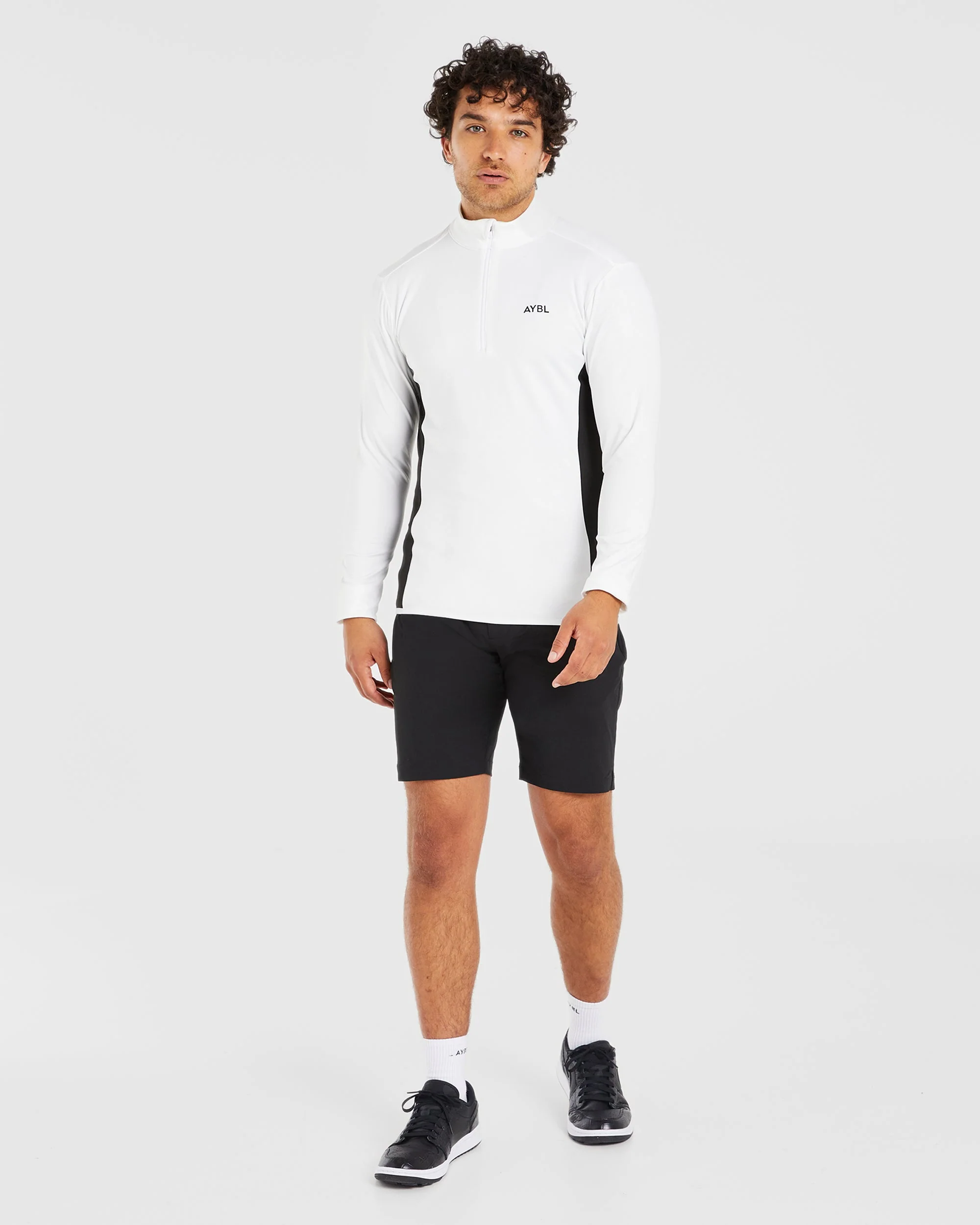 Performance 1/4 Zip Pullover - Blanc - Image 8
