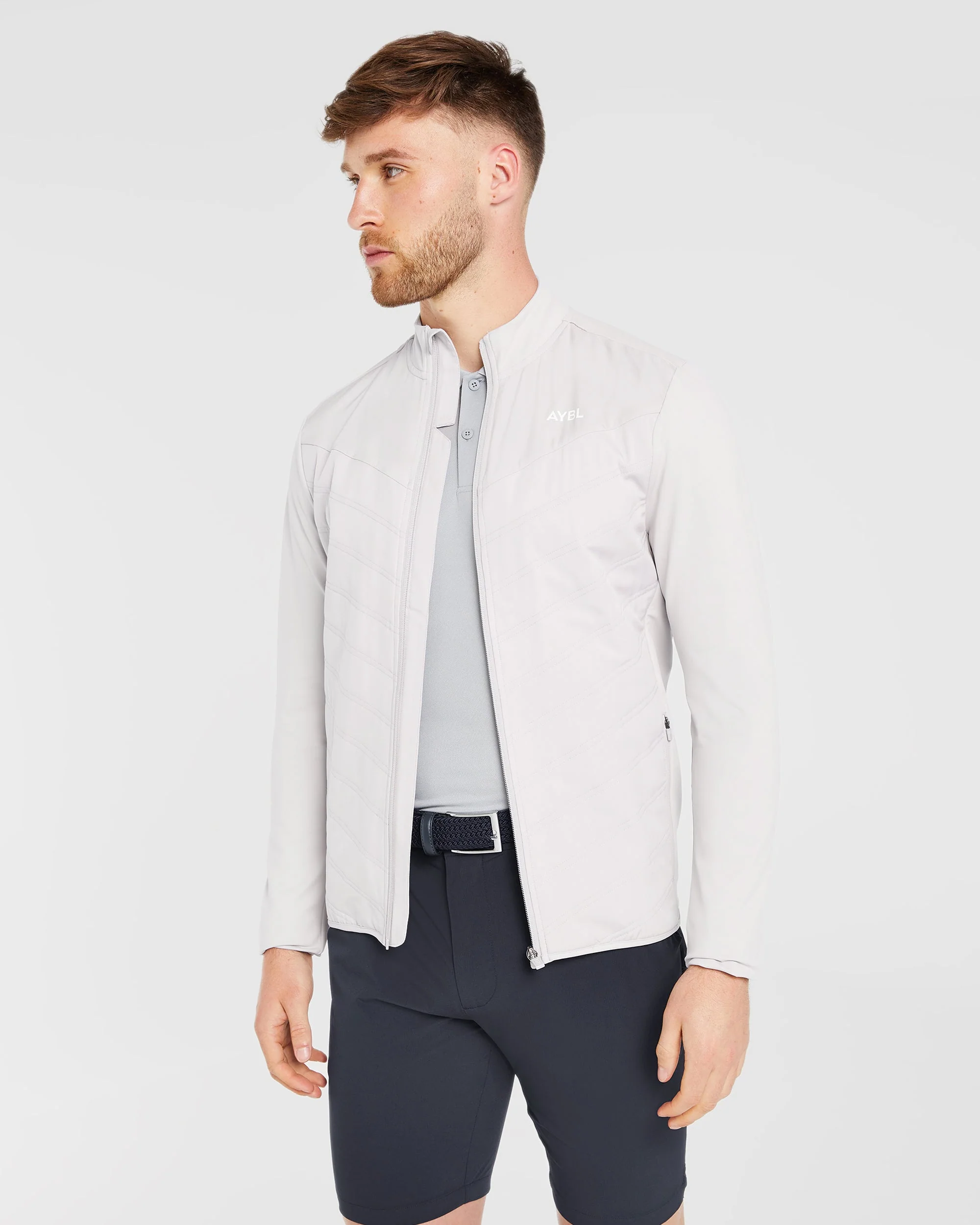 Performance Hybrid Jacket - Ice Gris - Image 8