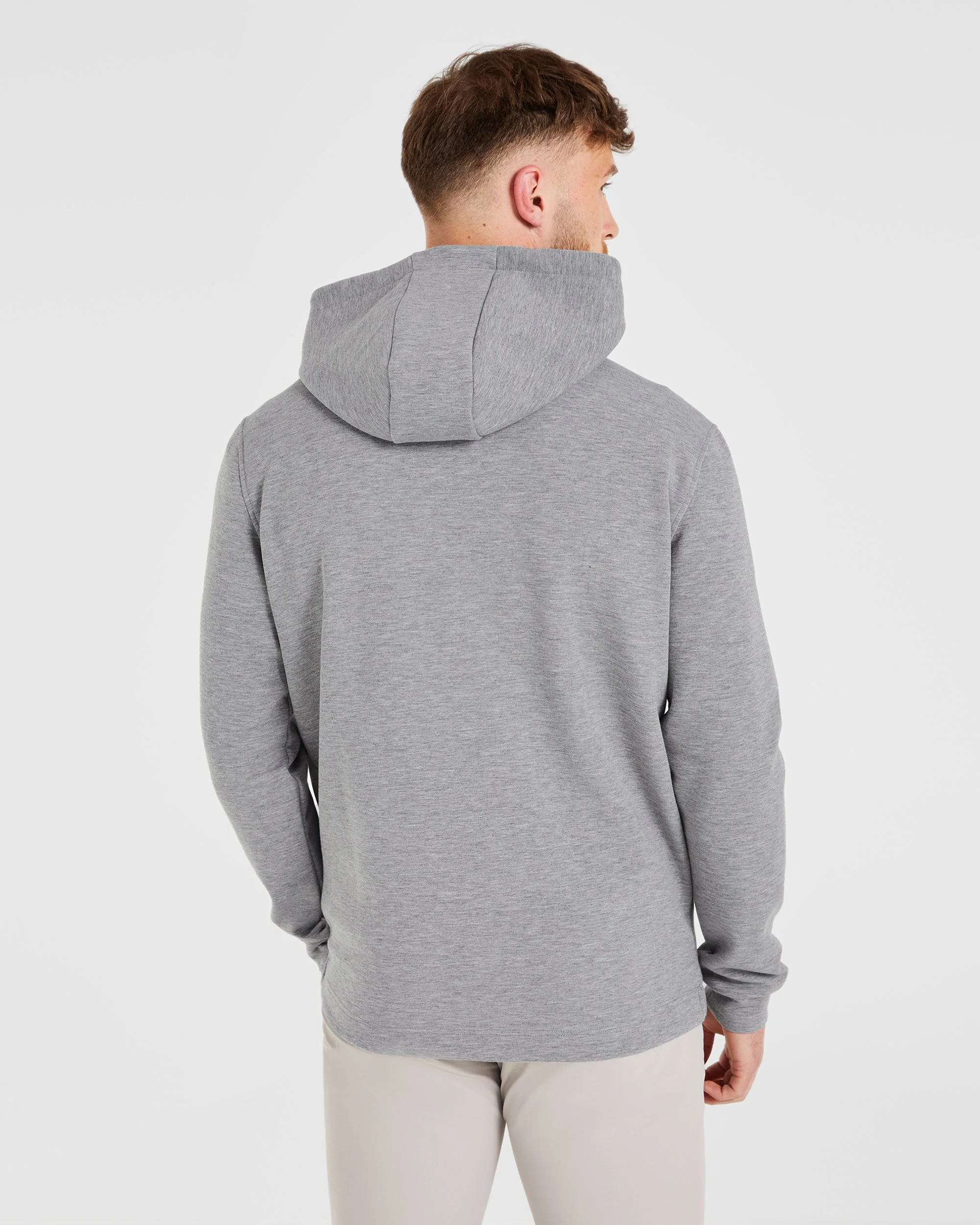 Performance Lightweight Hoodie - Grey Marl - Image 2