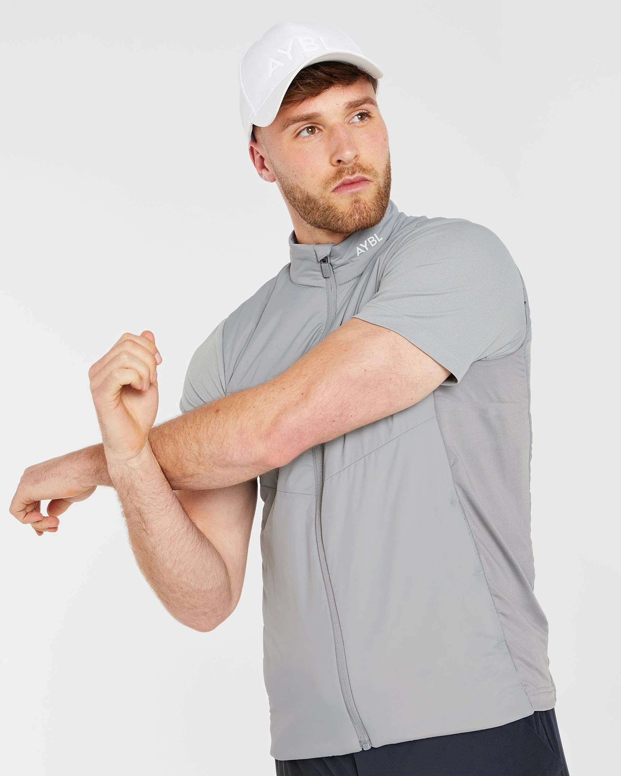 Performance Padded Gilet - Gris - Image 8
