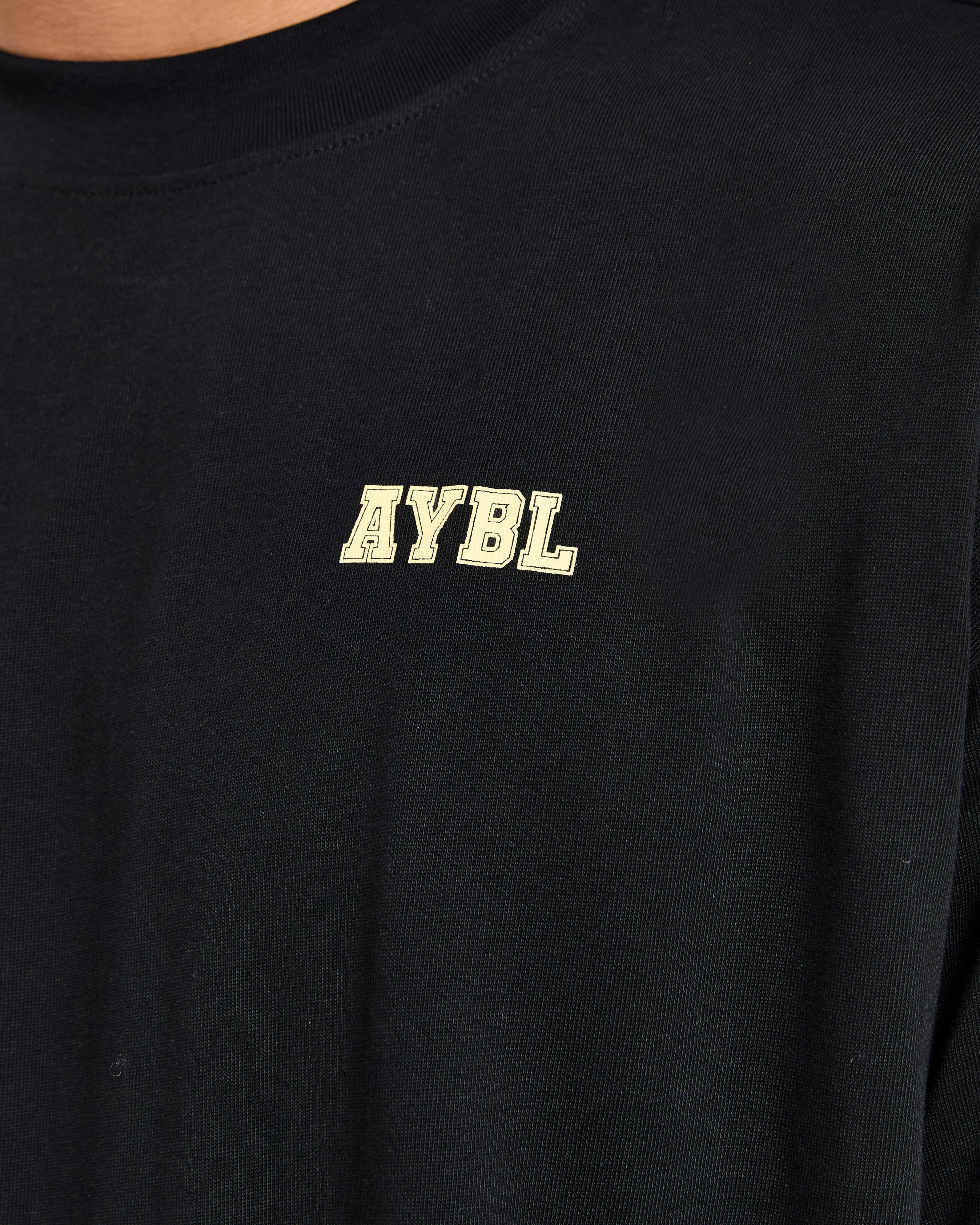 Power In Motion Oversized T Shirt - Noir/Jaune - Image 5