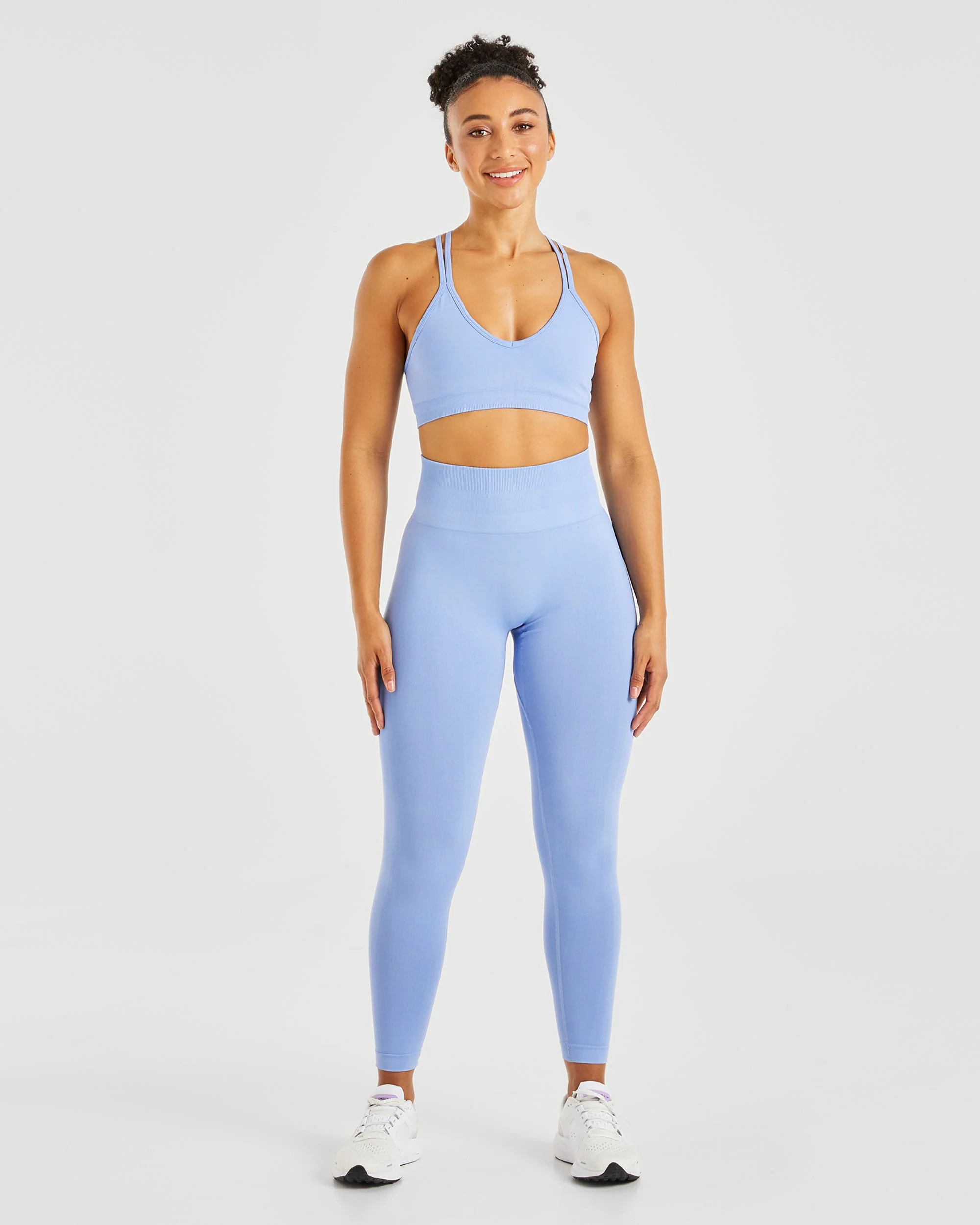 Power Seamless Leggings - Bleu - Image 3