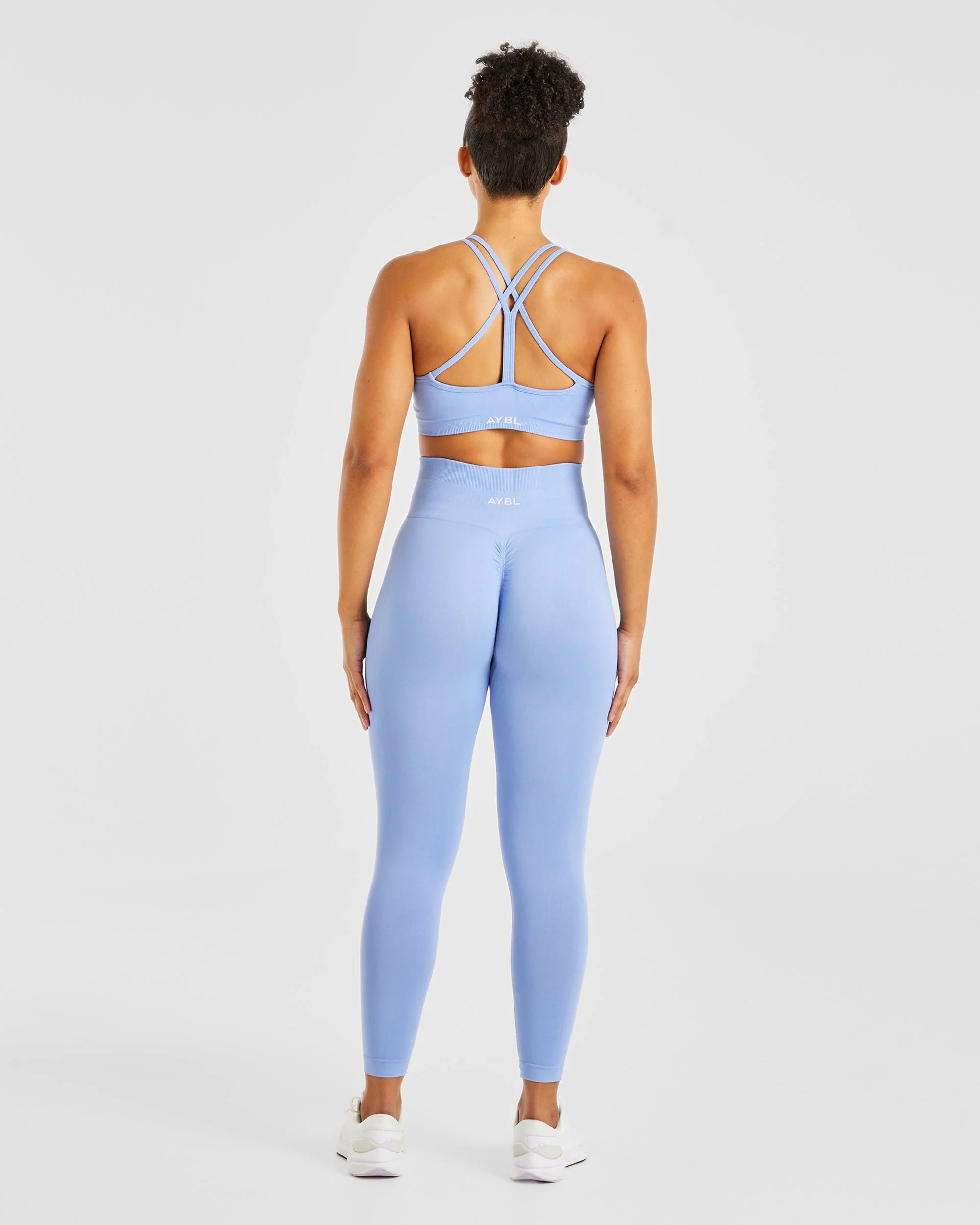 Power Seamless Leggings - Bleu - Image 4