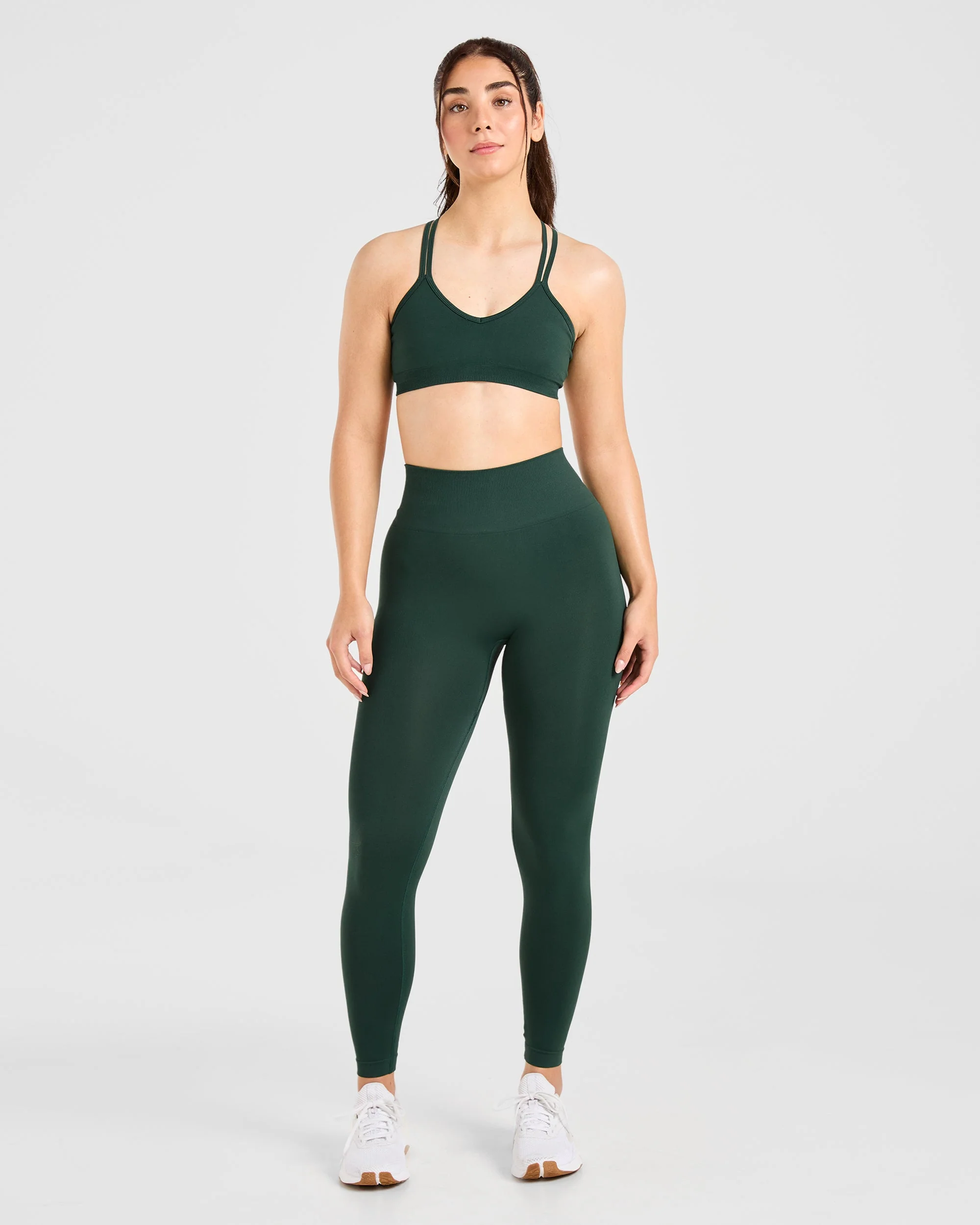 Power Seamless Leggings - Evergreen - Image 3