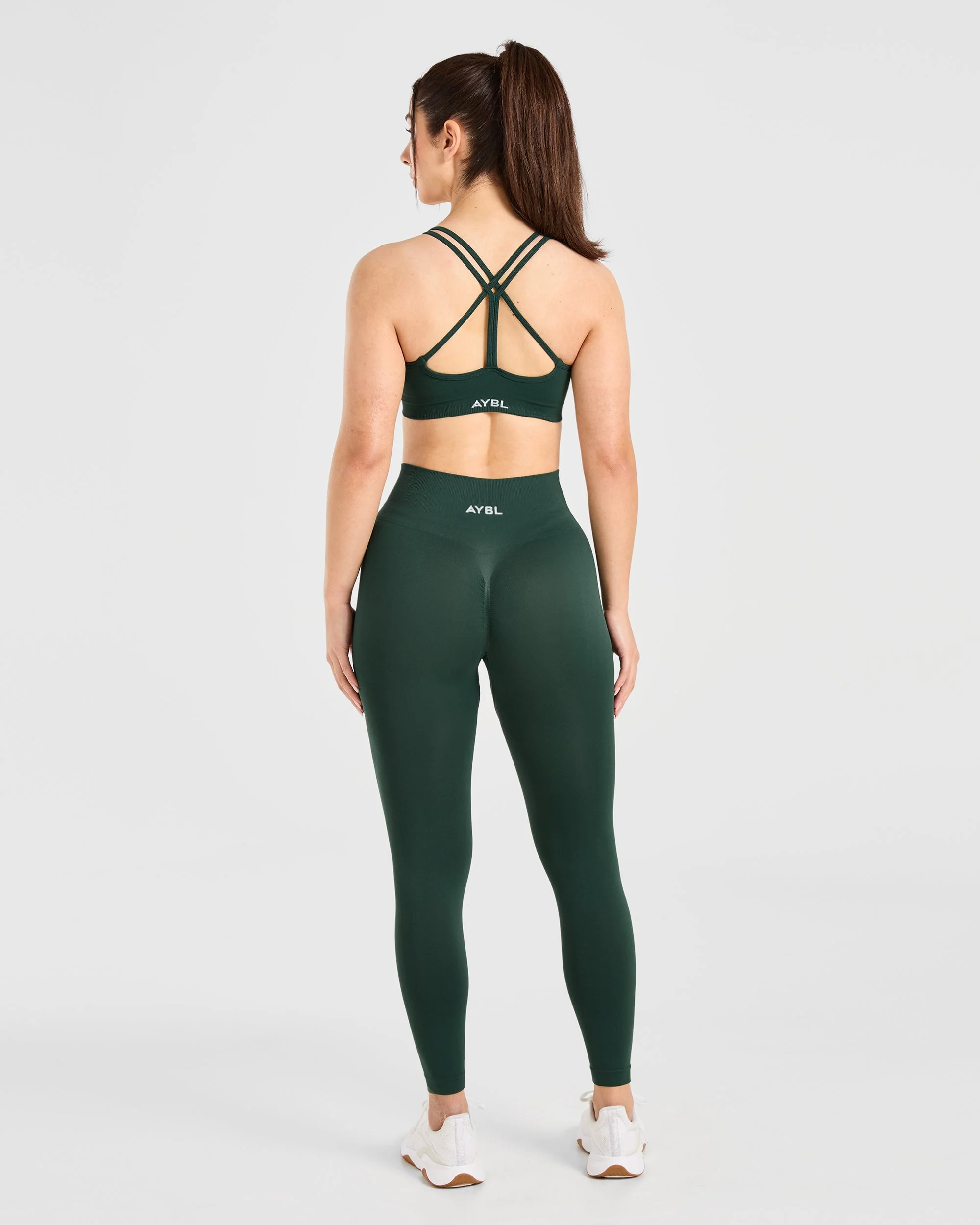 Power Seamless Leggings - Evergreen - Image 4