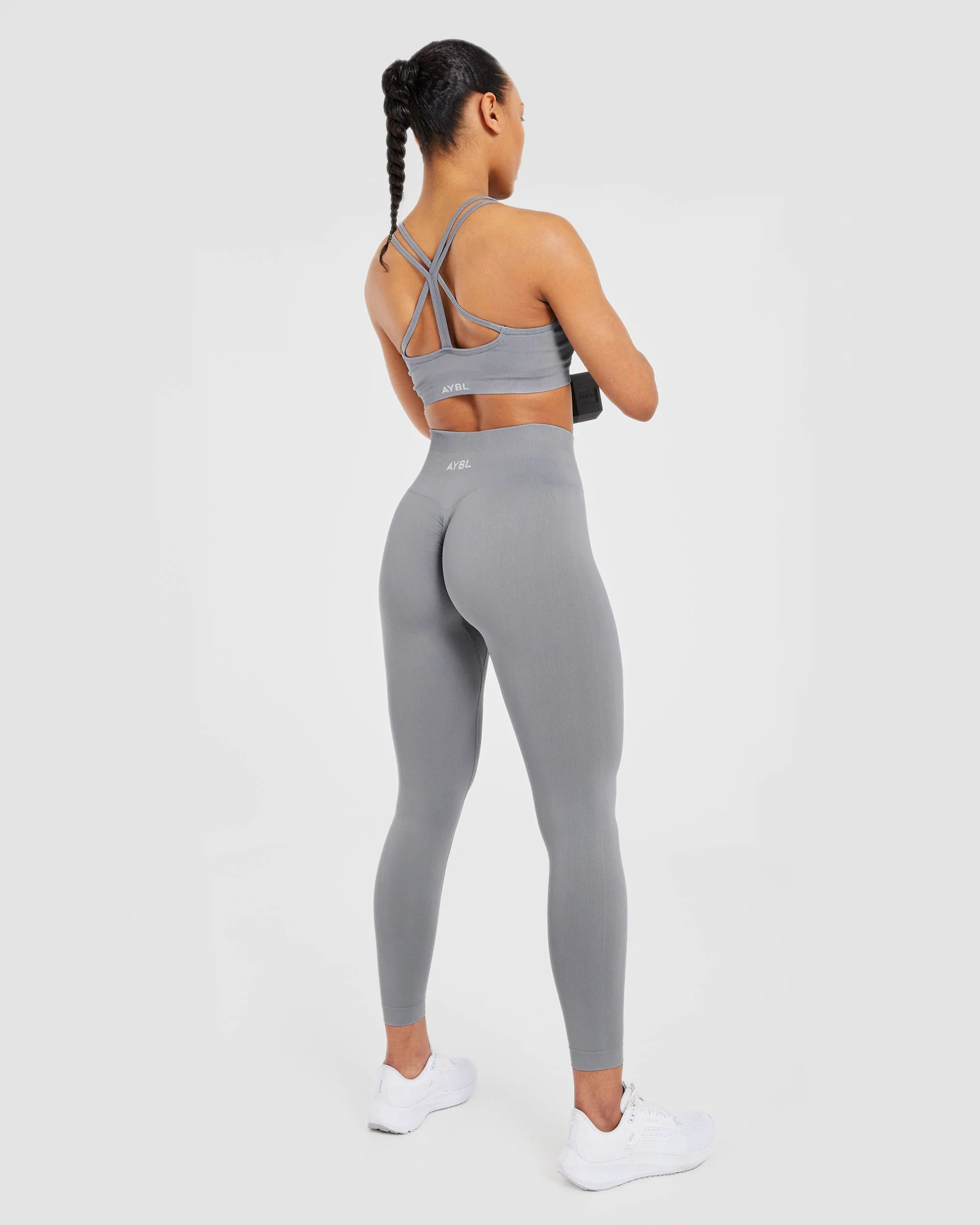 Power Seamless Leggings - Gris - Image 7