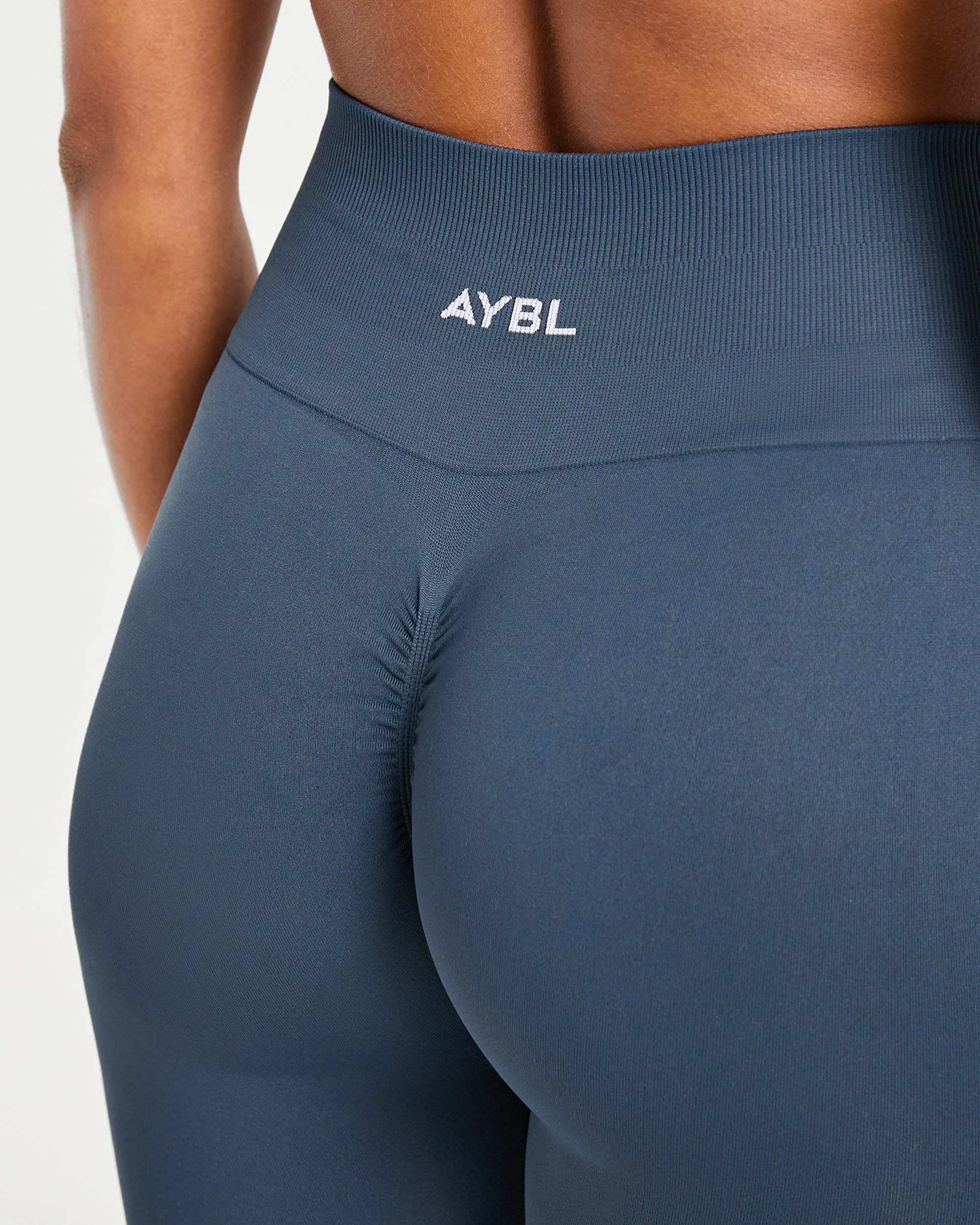 Power Seamless Leggings - Ocean Teal - Image 5