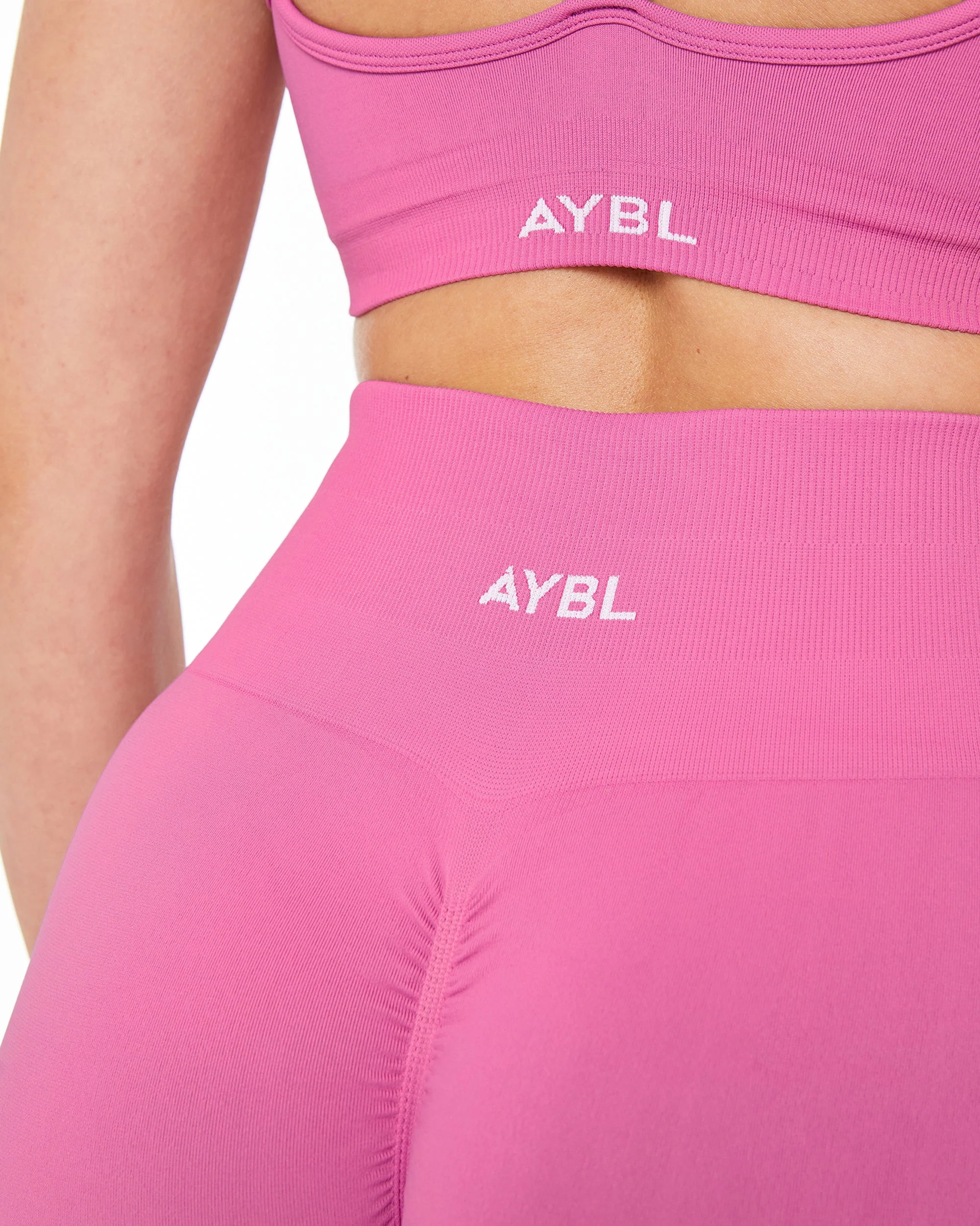 Power Seamless Leggings - Rose - Image 6