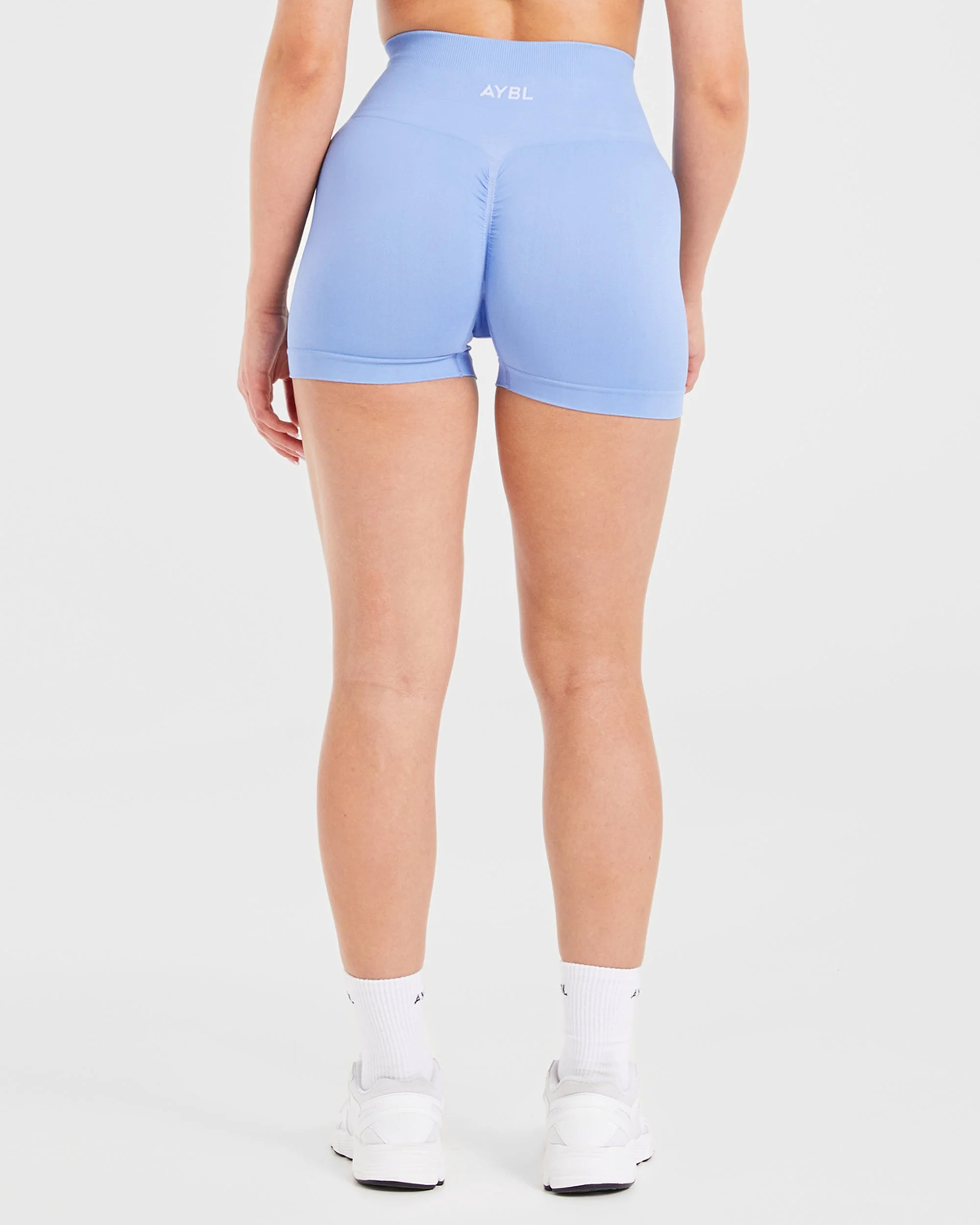 Power Seamless Shorts - Bleu - Image 2